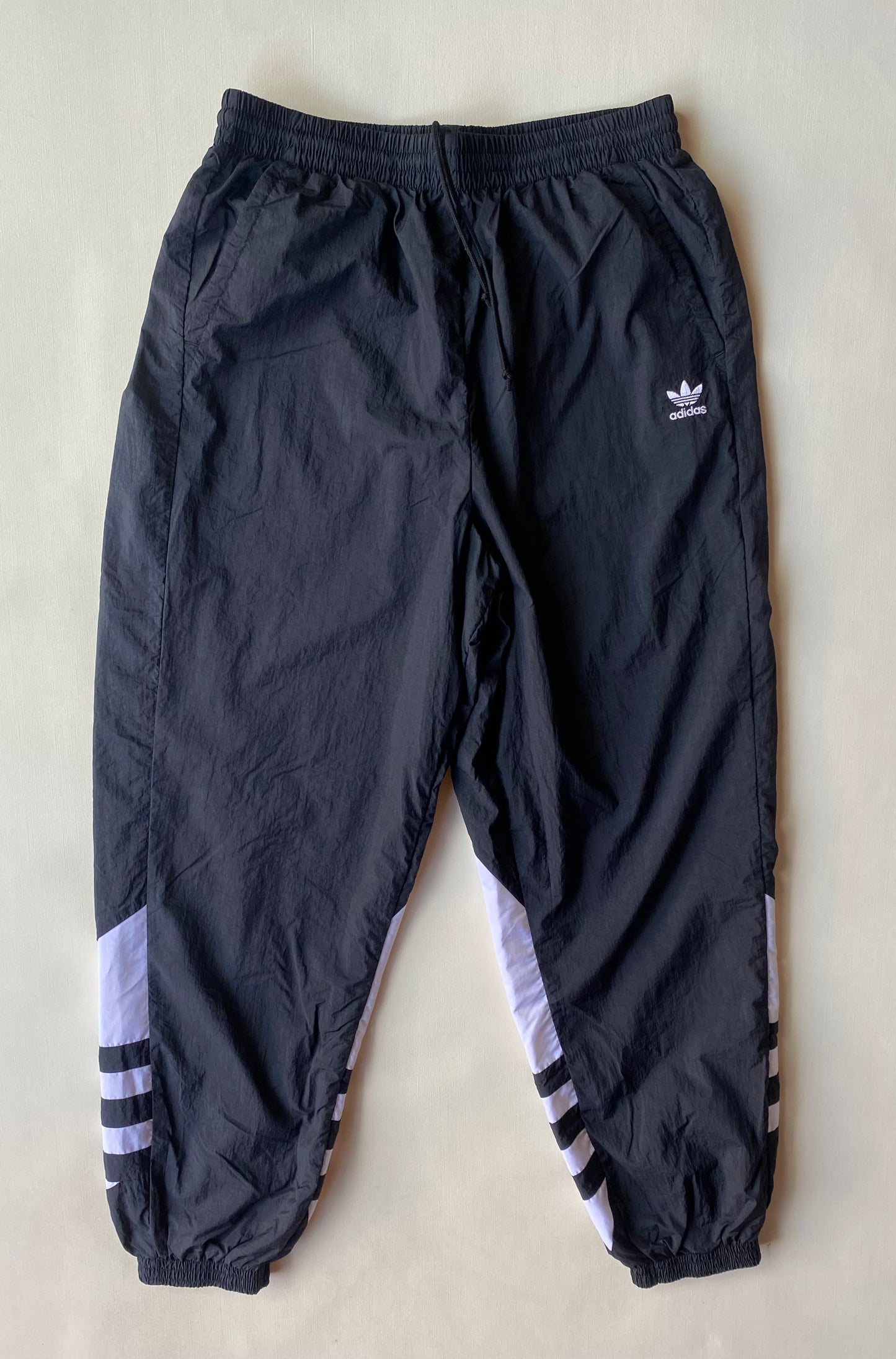 Pantalon jogging Adidas originals, noir et blanc, S (36)