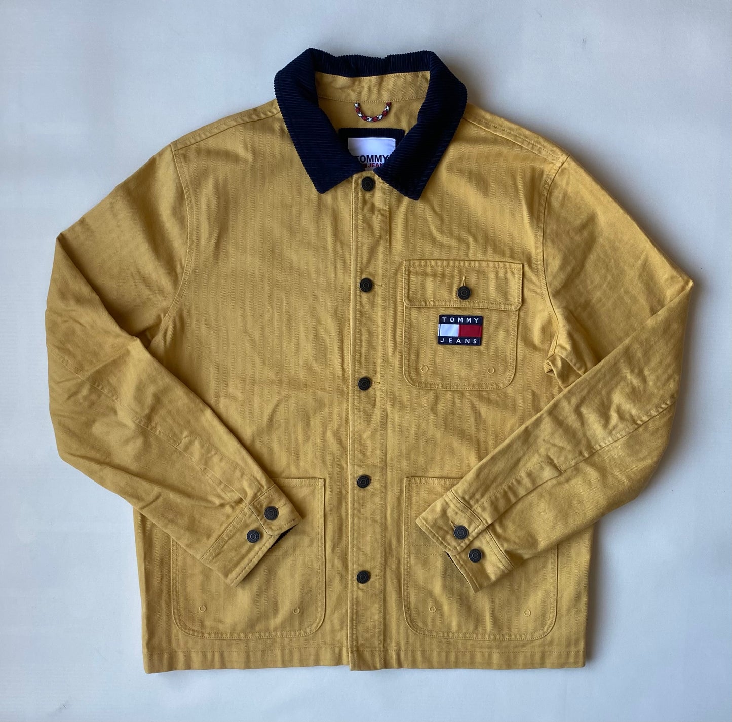 ✅ Veste jean Tommy Hilfiger, jaune, L