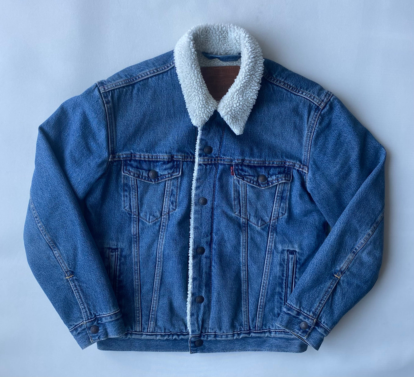 ✅ Veste jean polaire Levi's, bleu, M