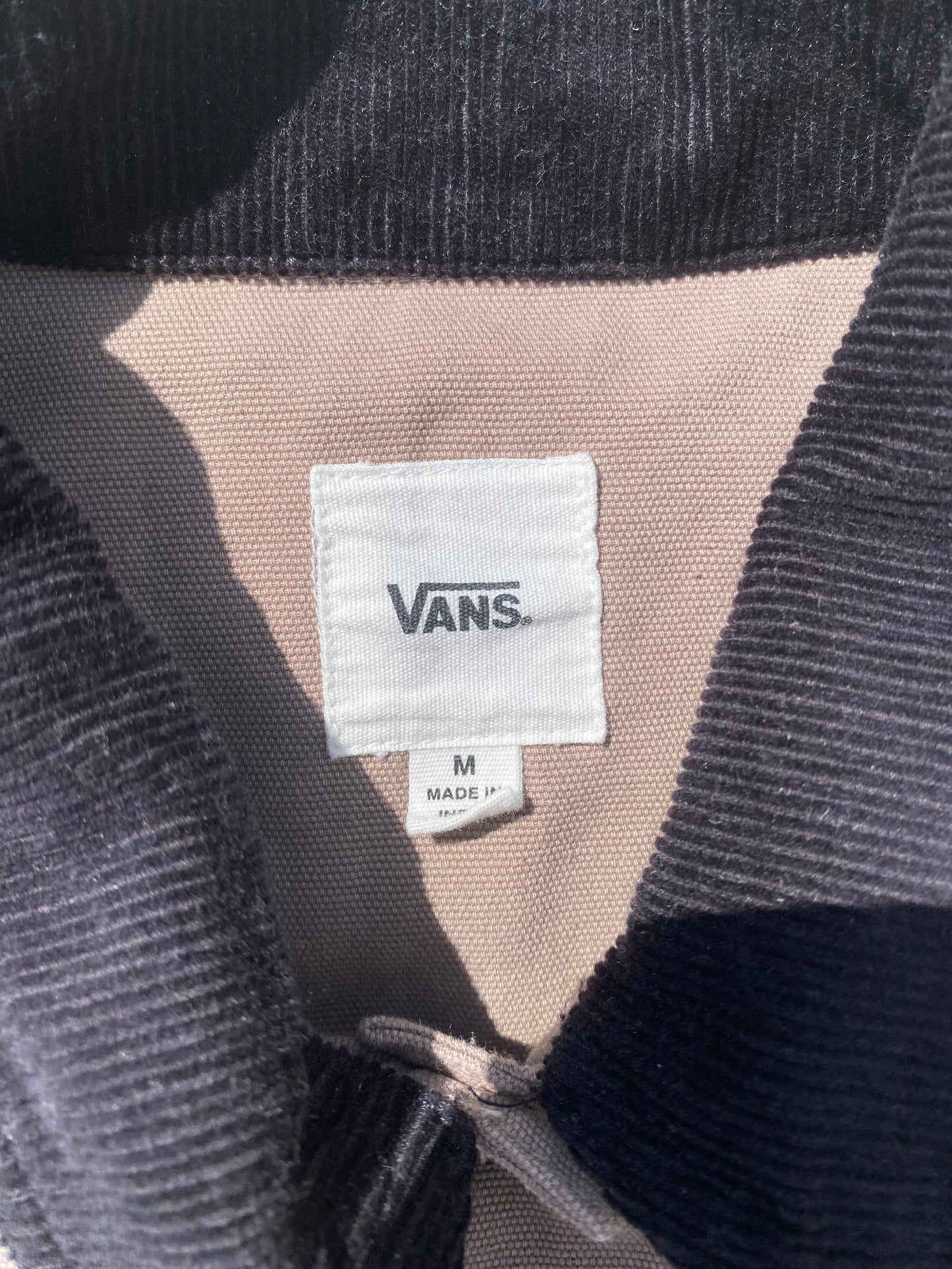 ✅ Veste jean Vans, marron, M