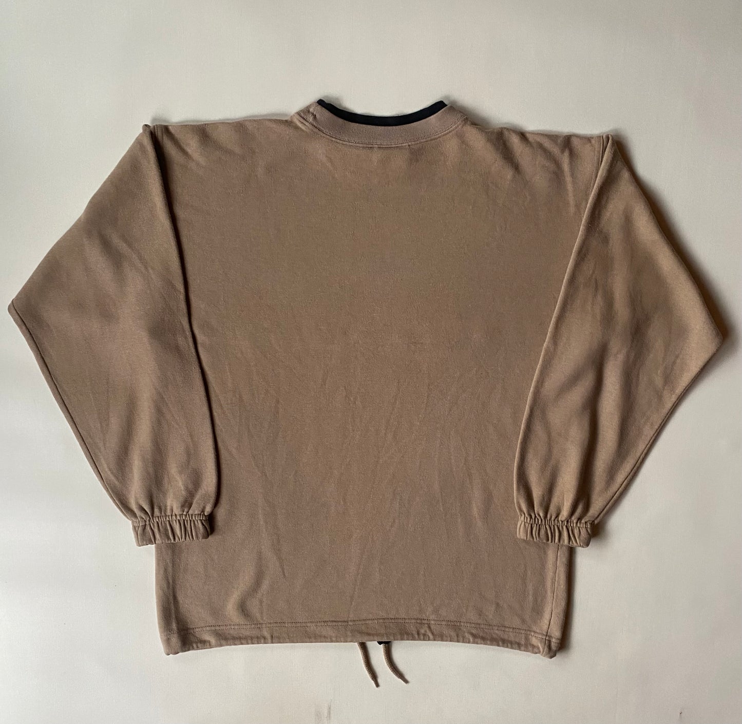 Pull vintage Champion, marron sable, M oversize