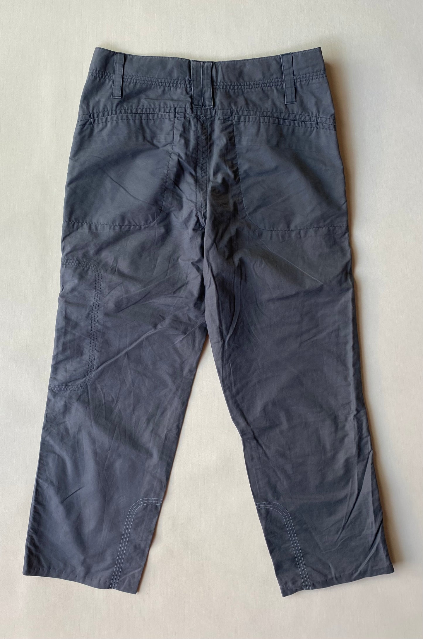 Pantalon Quiksilver vintage, gris anthracite, XS oversize