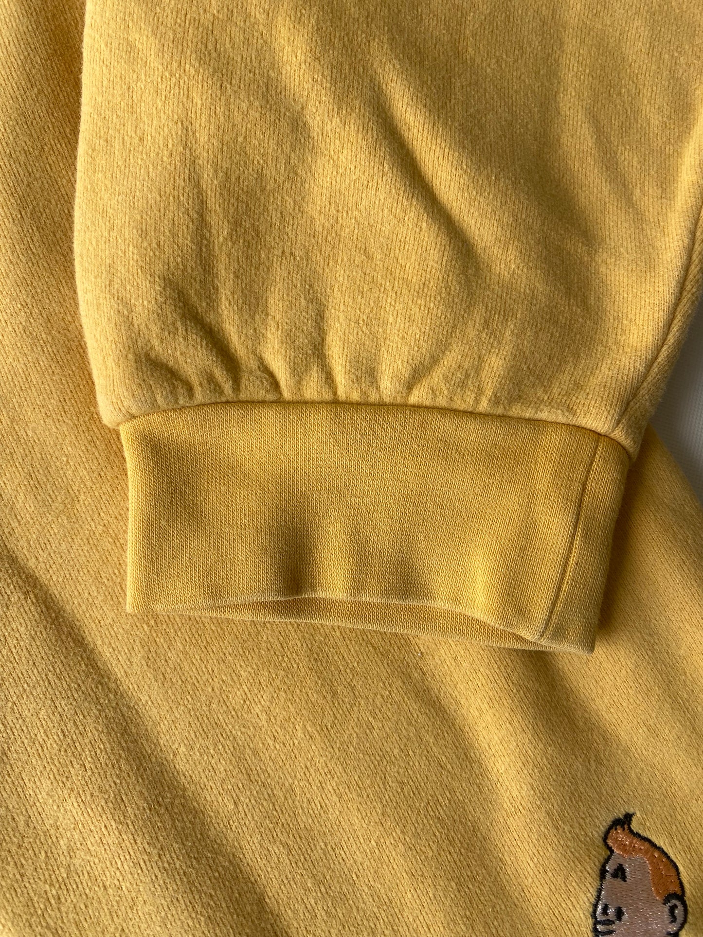 ✅ Pull collector Tintin, jaune, L