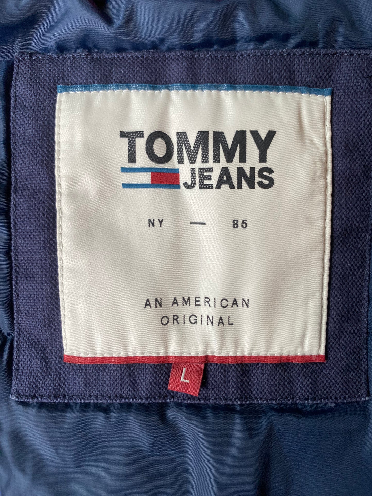 Veste jean épaisse Tommy Hilfiger, bleu marine, L