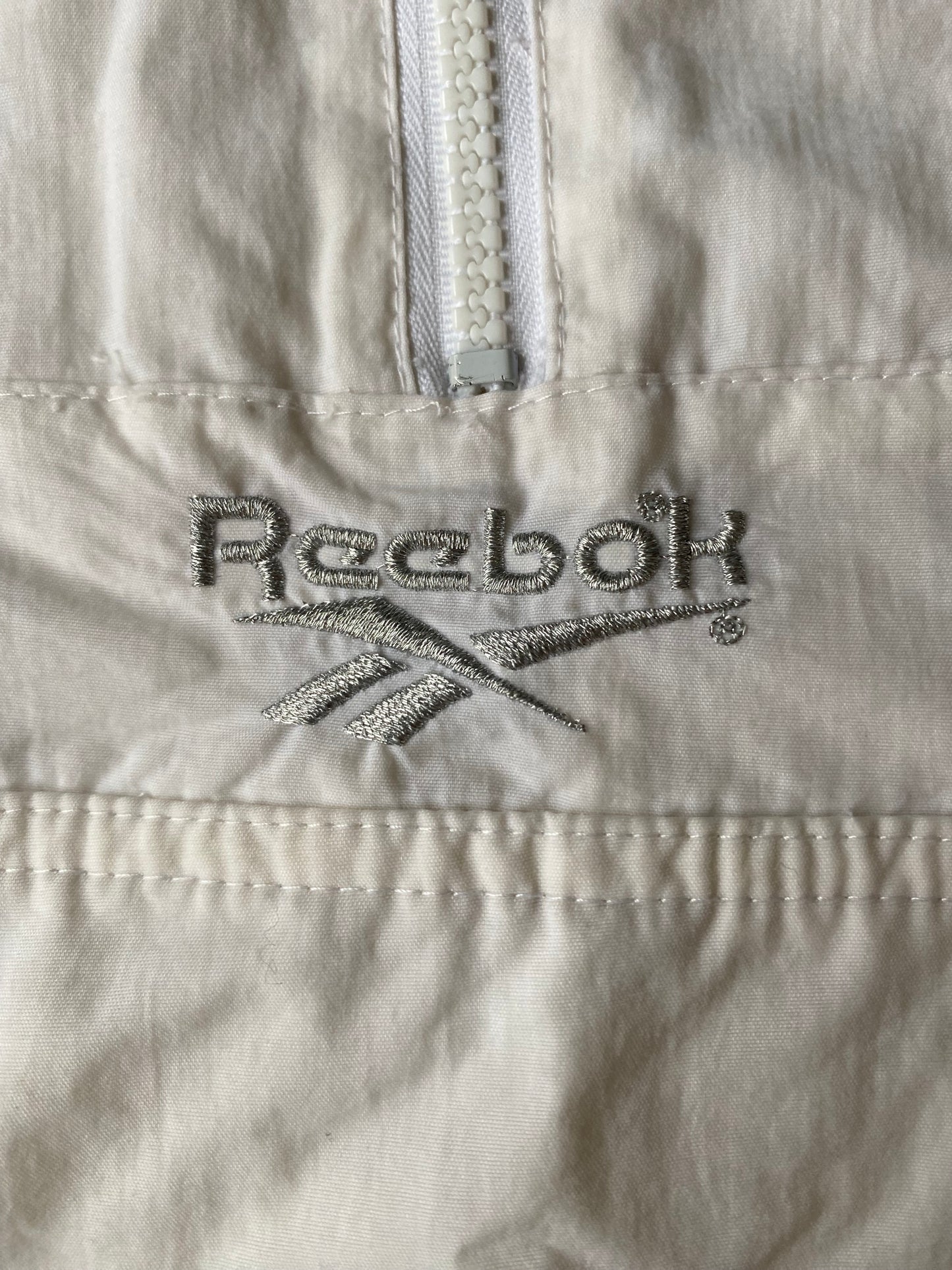 ✅ Veste coupe-vent / pluie Reebok, crème, M