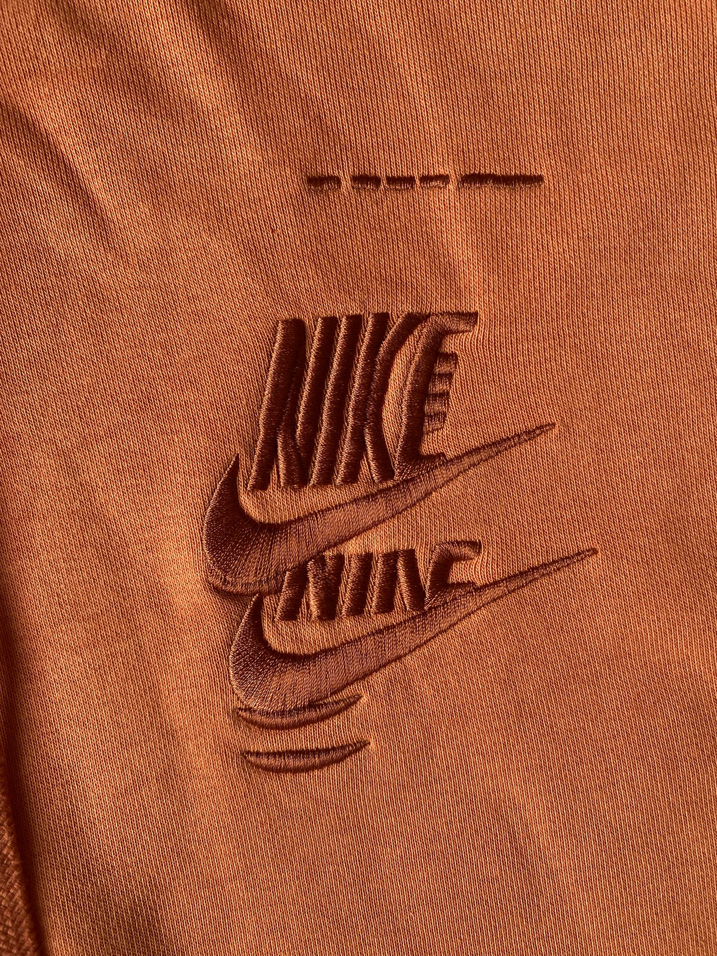 ✅ Hoodie Nike, orange rouille, L