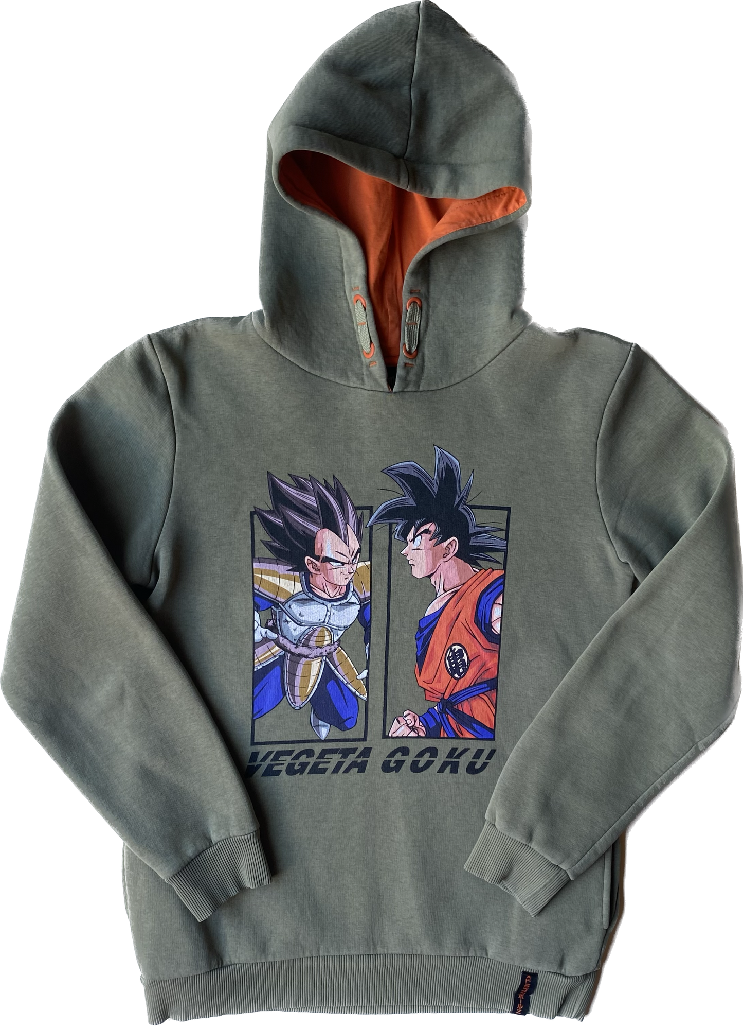 Pull à capuche Dragon Ball Z, Kaki, S