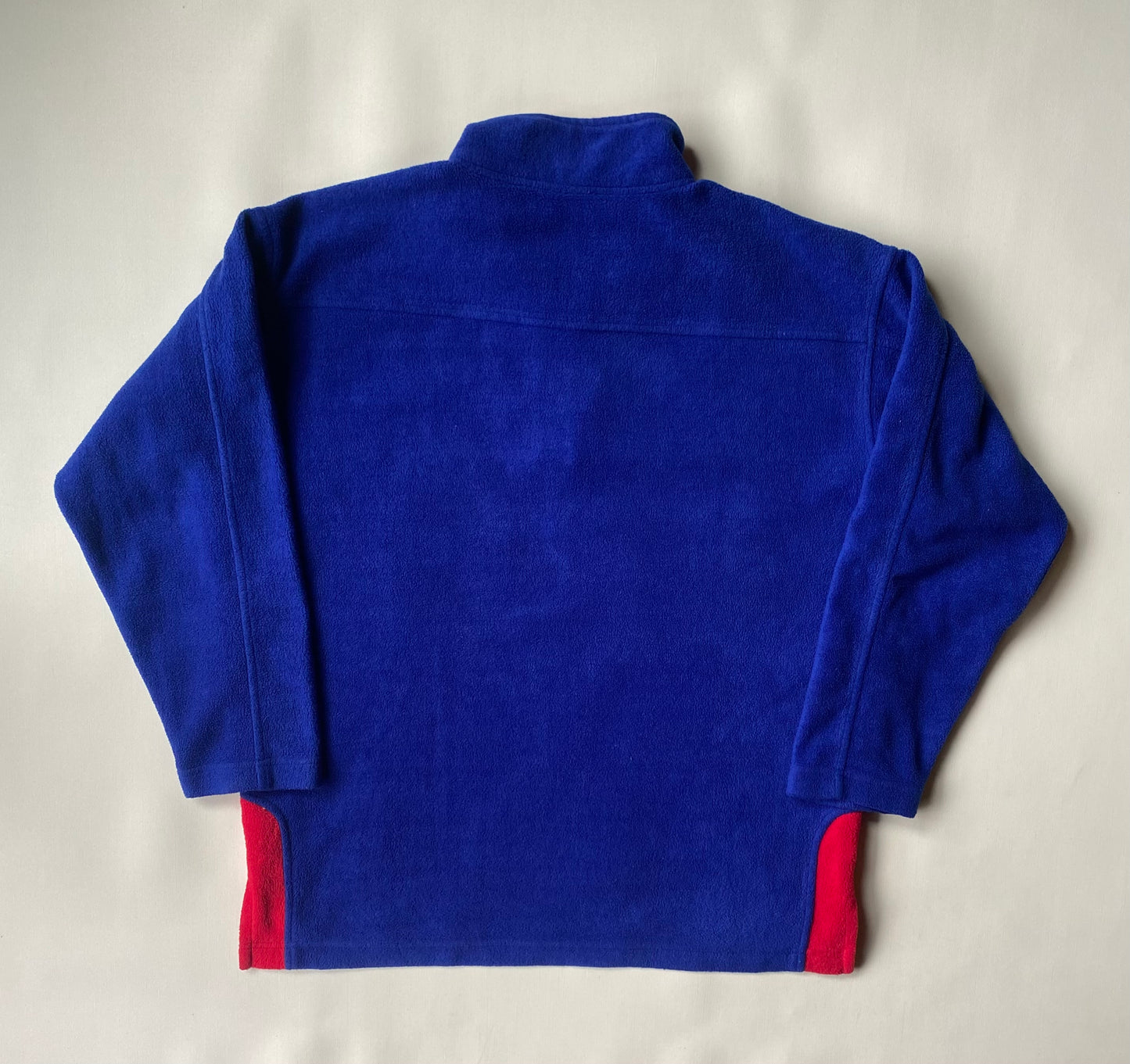 Polaire Fila vintage, bleu, M légèrement oversize