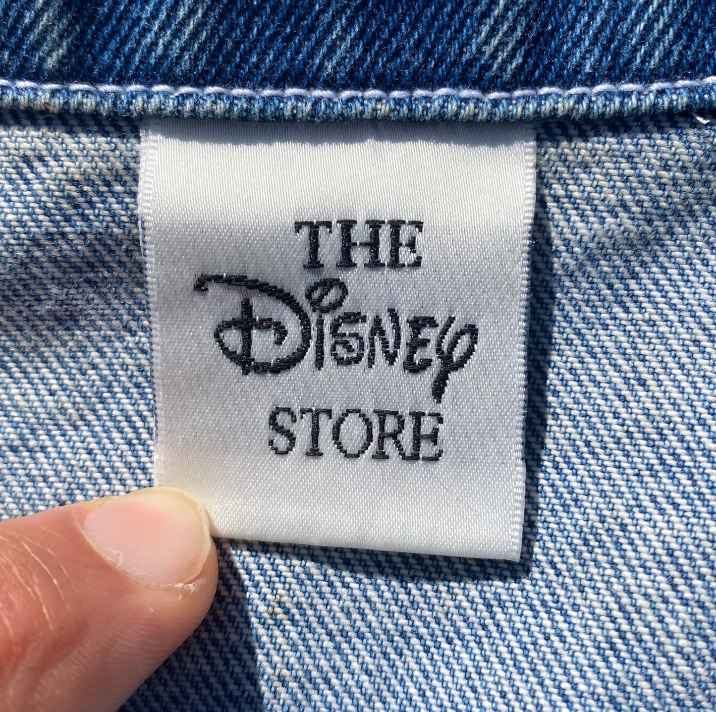 ✅ Veste jean collector Disney, bleu jean, L