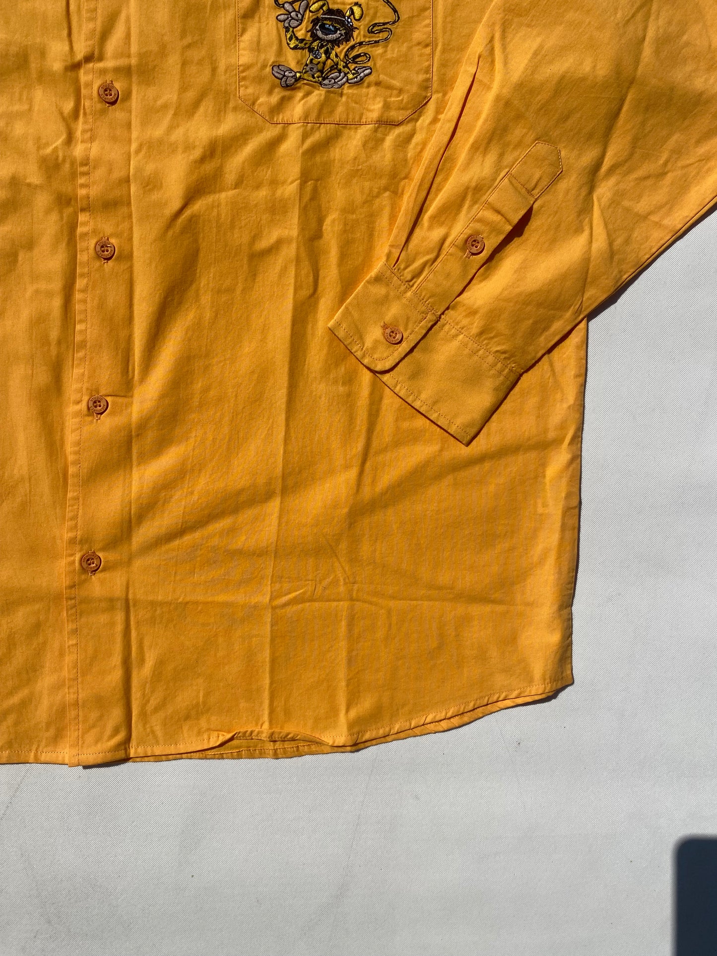 ✅ Chemise collector Marsupilami, jaune-orange, XL