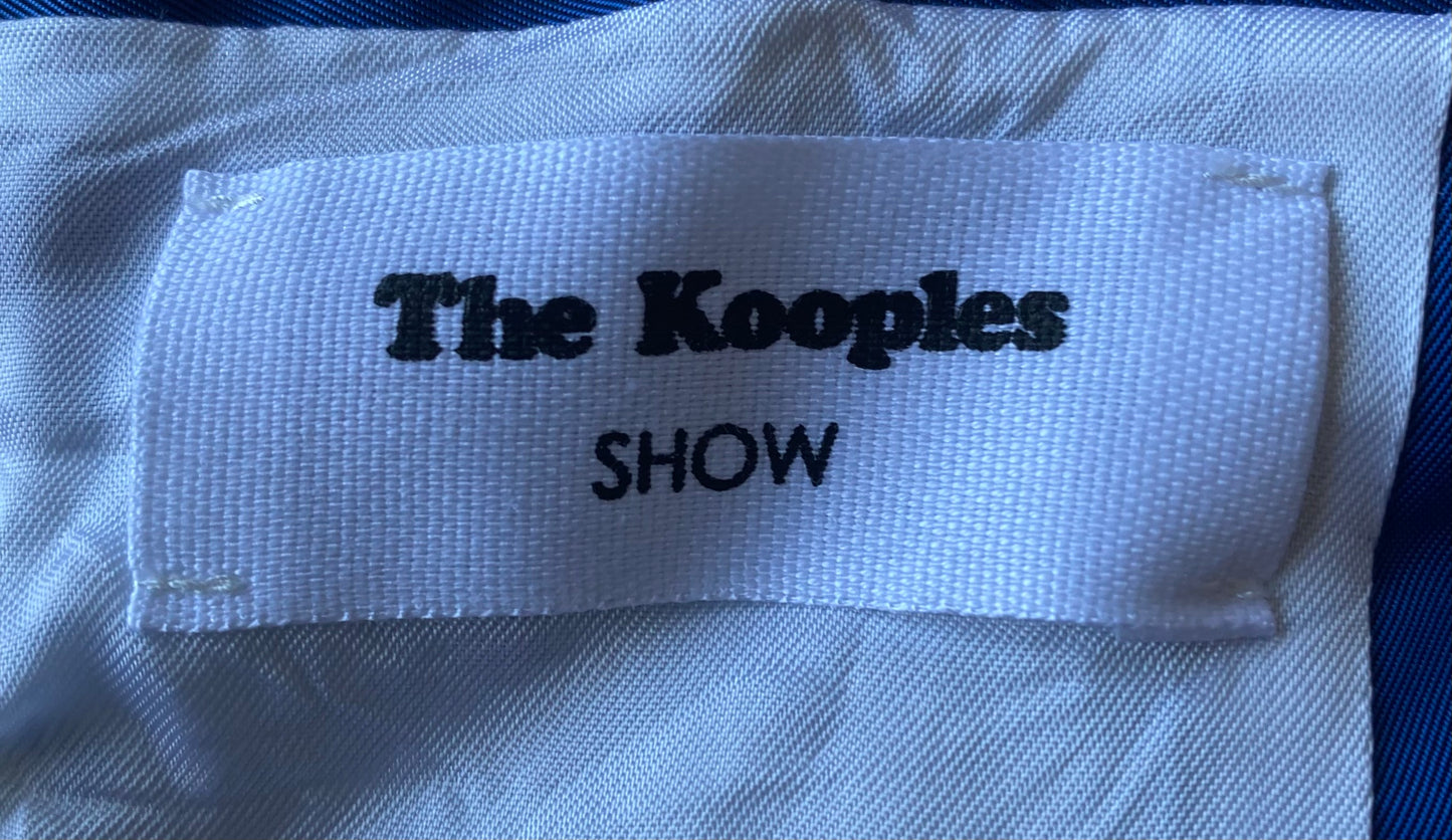 ✅ Bomber The Kooples show, bleu, M