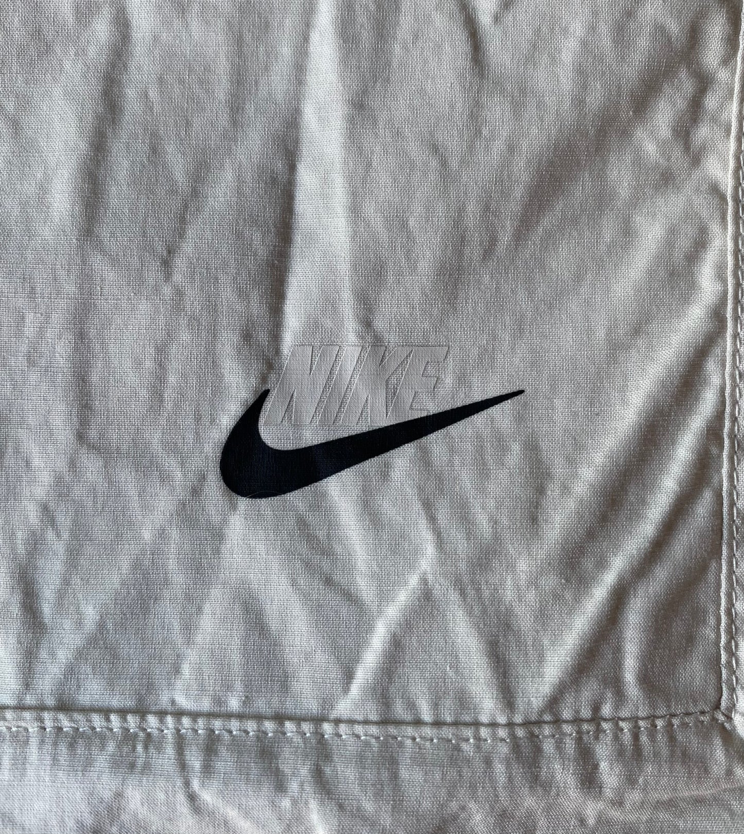 Veste chemise légère Nike, blanc crème, L