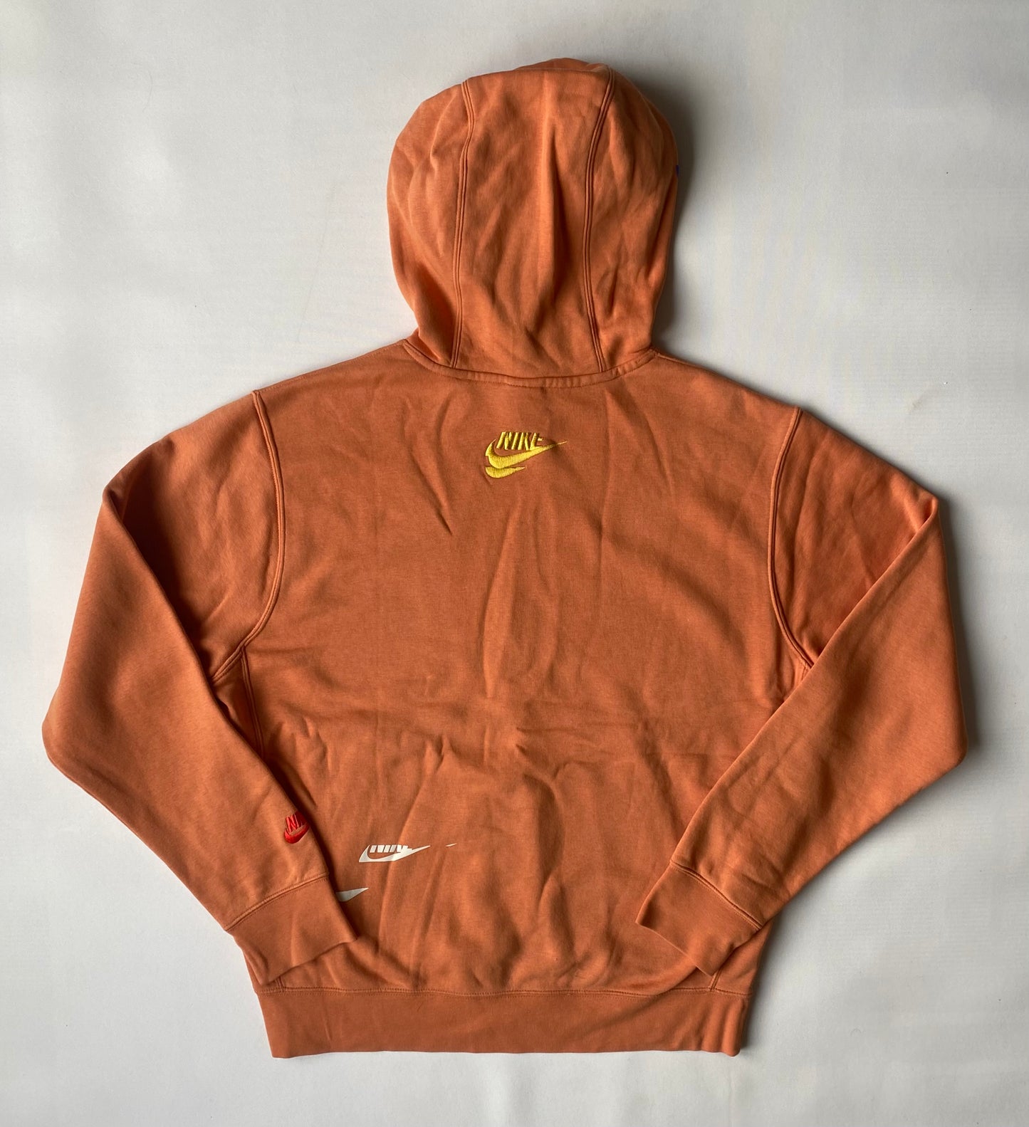 ✅ Hoodie Nike, orange rouille, L