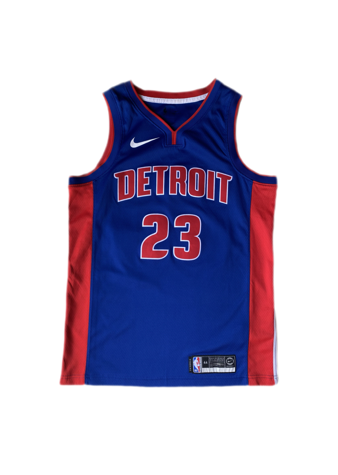 Maillot de basket Nike, Detroit Pistons, Griffin, Rouge/bleu, M