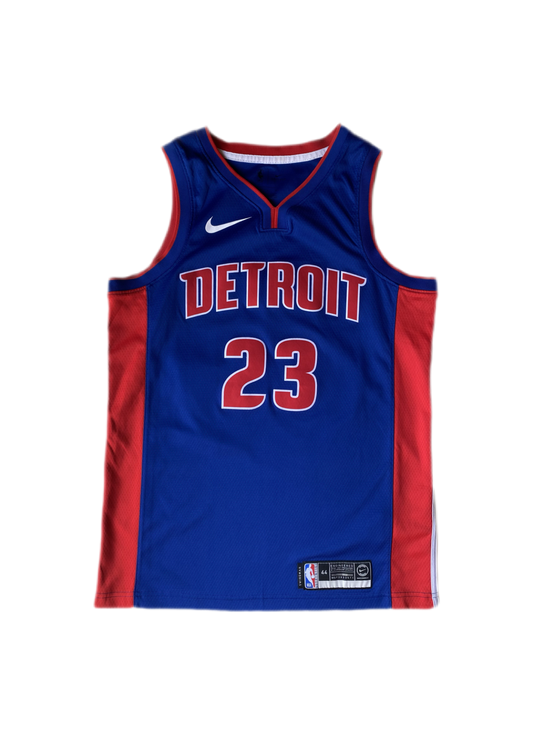 Maillot de basket Nike, Detroit Pistons, Griffin, Rouge/bleu, M