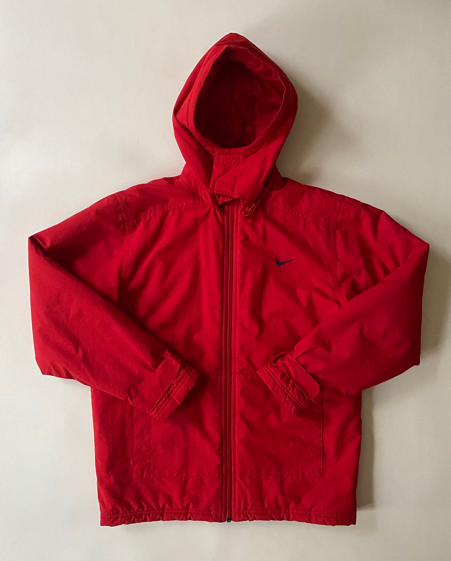 Manteau vintage Nike, rouge, S