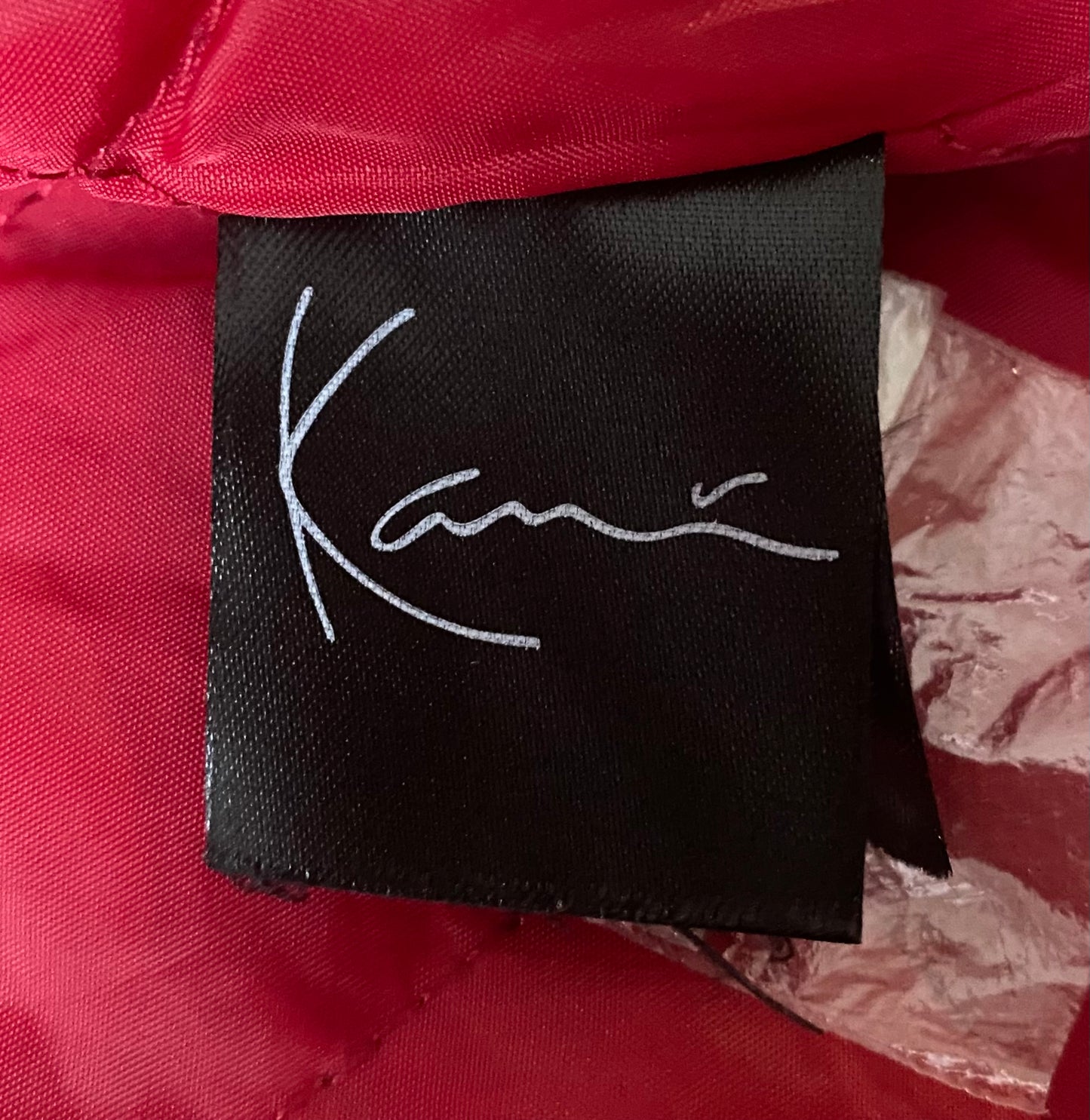 ✅ Veste bûcheron Karl Kani, rouge et carreaux, L