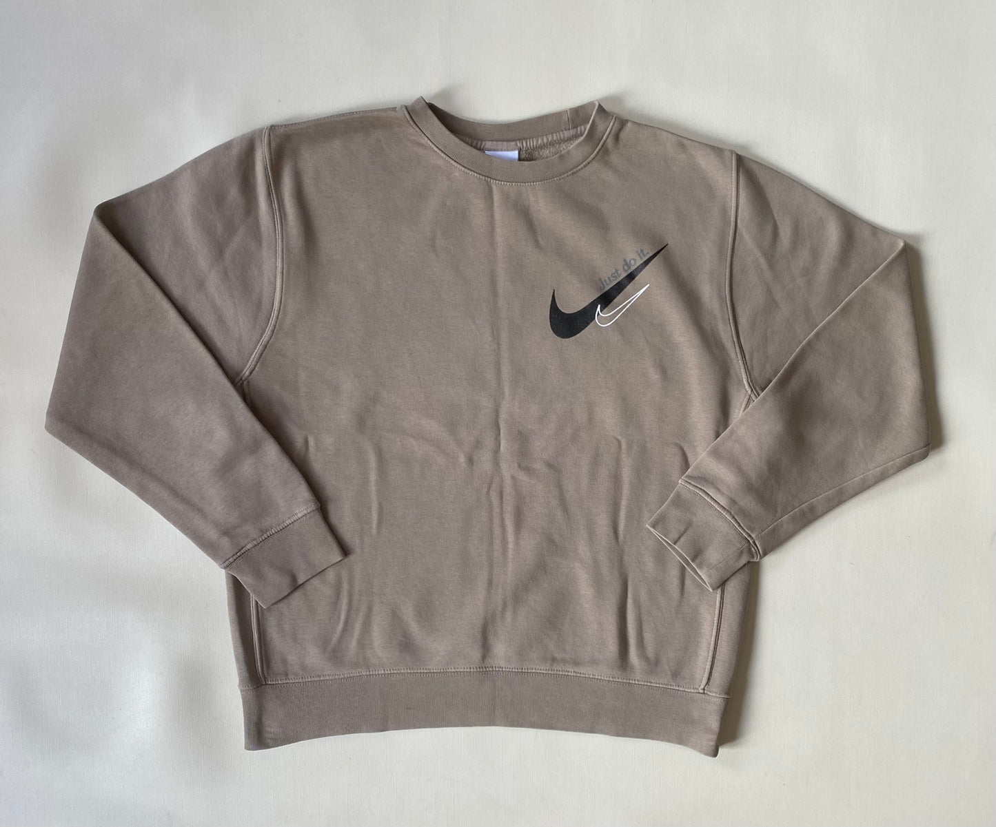 Pull crewneck Nike, beige, M