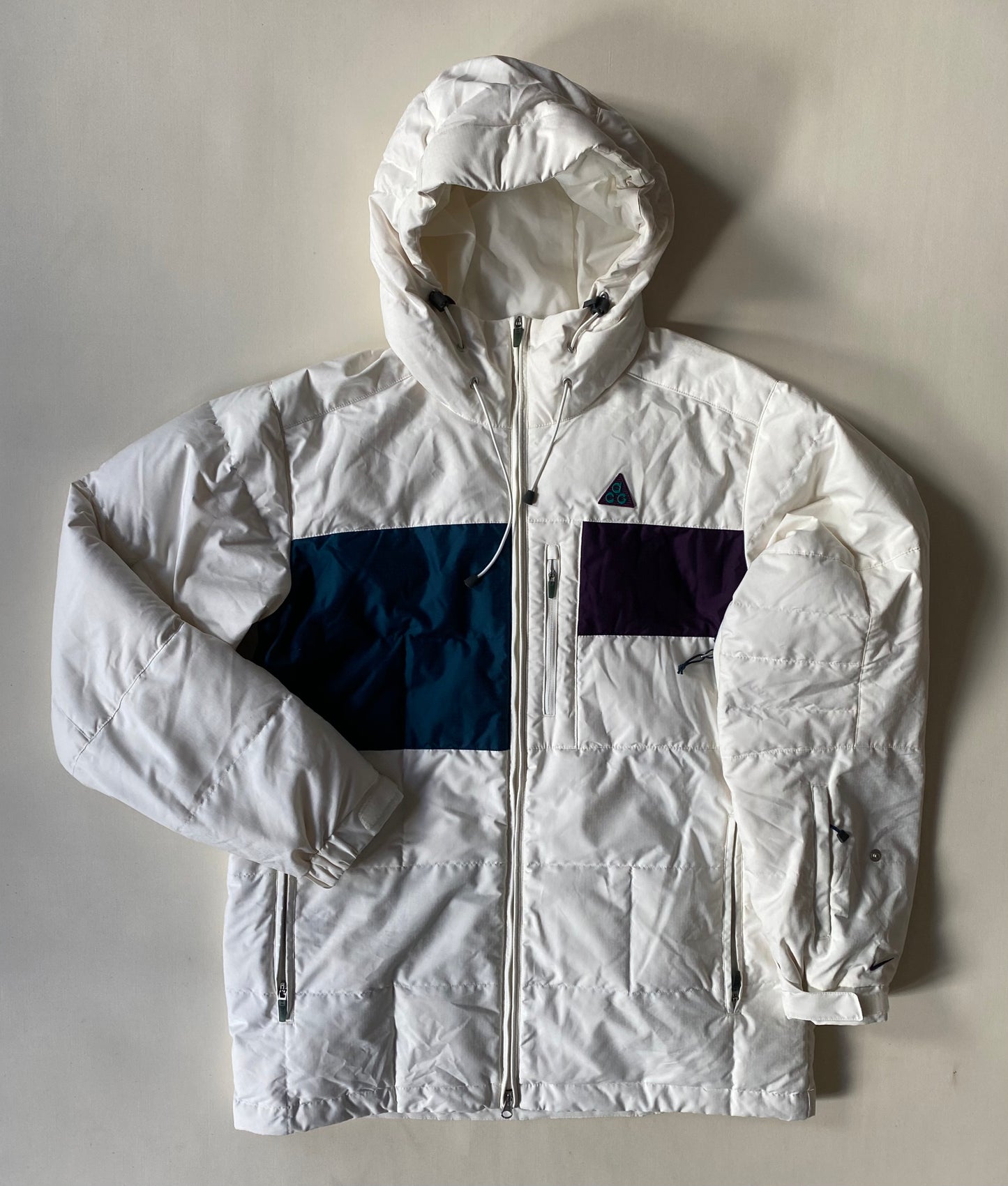 Doudoune Nike ACG, blanche, M oversize