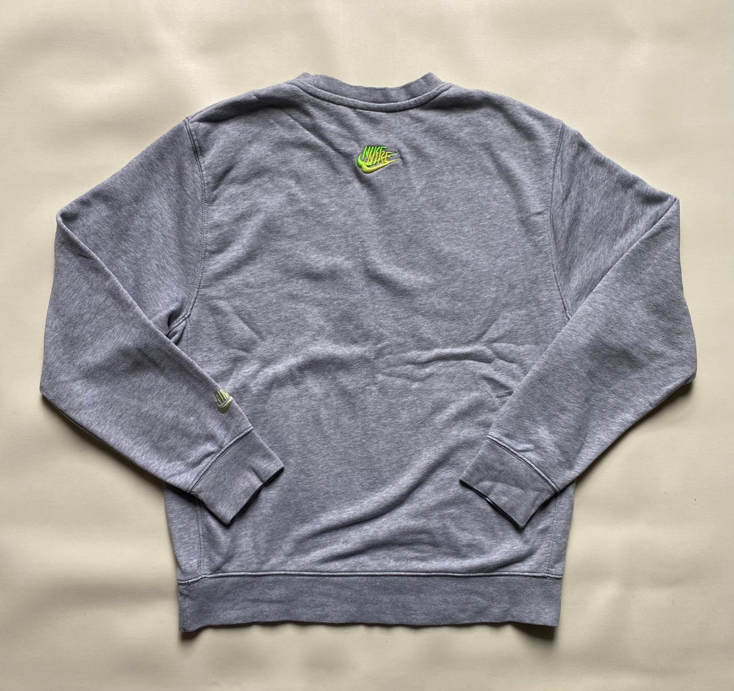 Pull Nike full logo, gris, M/L