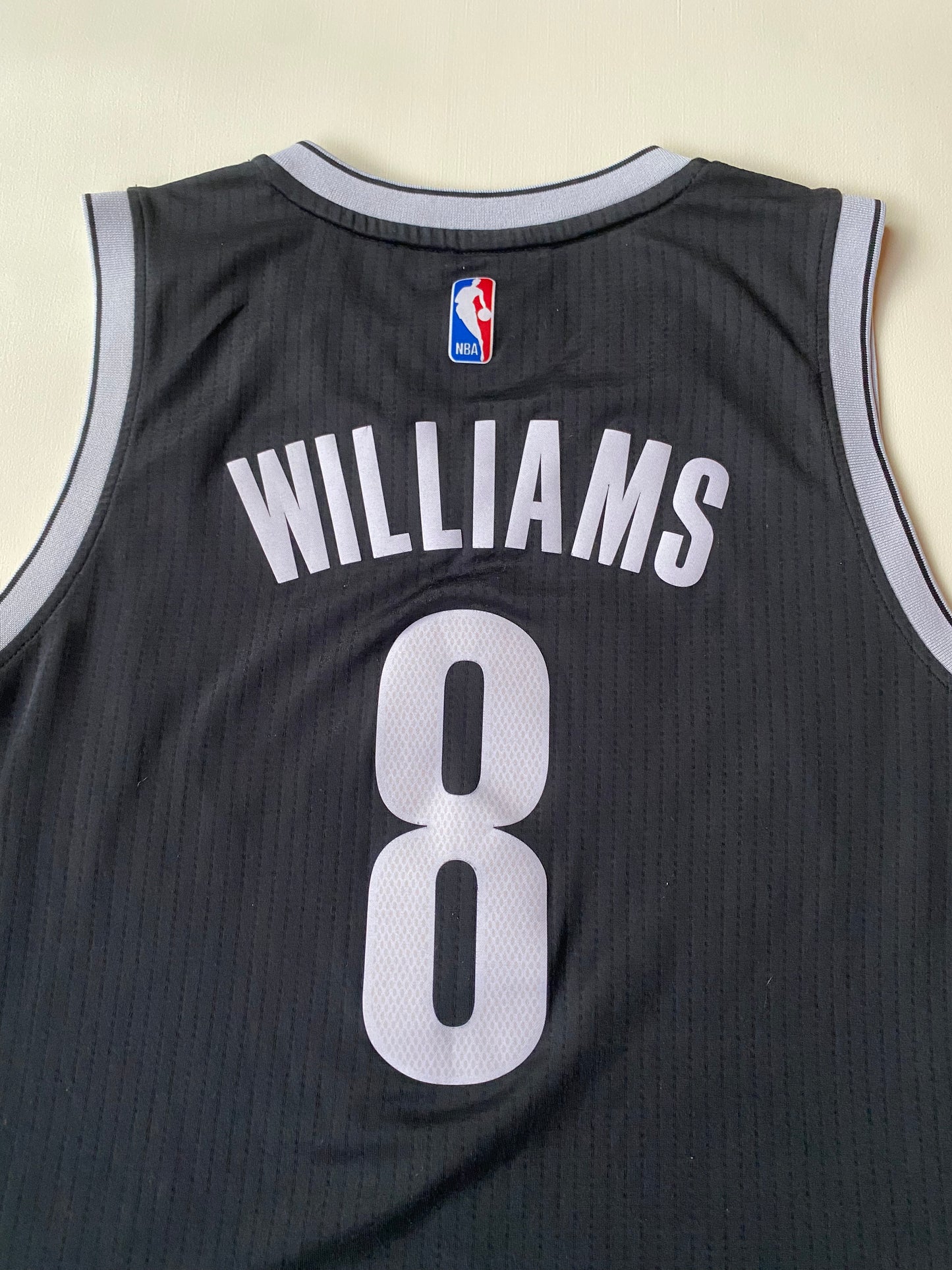 Maillot basket NBA, Brooklyn Nets, Williams, noir, M