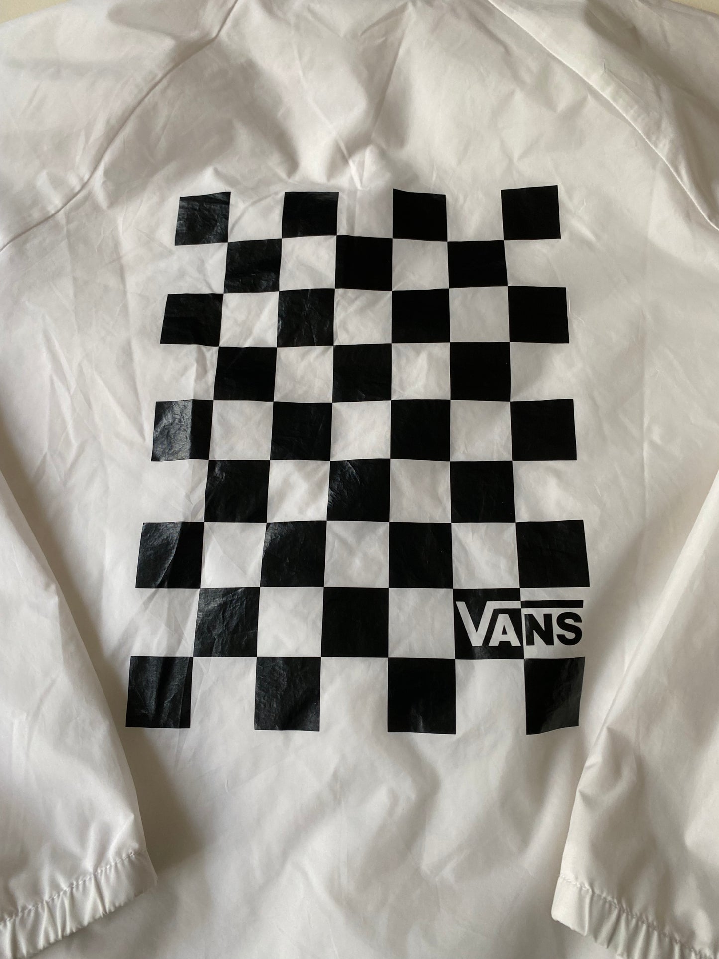 Veste coupe-vent Vans, blanc, M