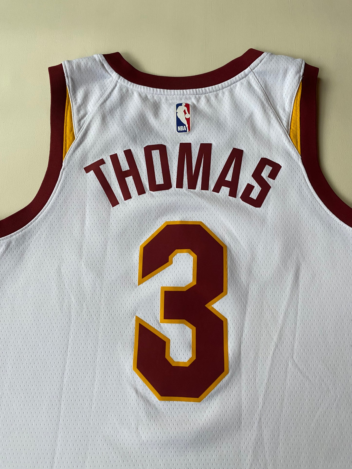 Maillot Basket NBA, Cleveland Cavaliers, Isaiah Thomas, blanc, L (légèrement cintré)