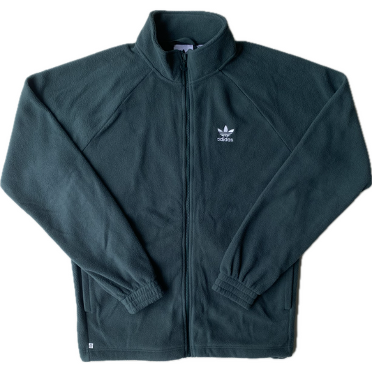 Veste polaire Adidas, vert sapin, M