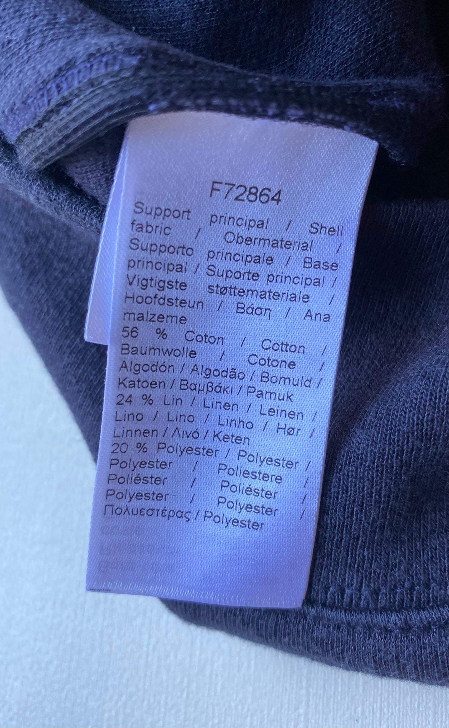 Pull à capuche Lacoste, bleu marine, L