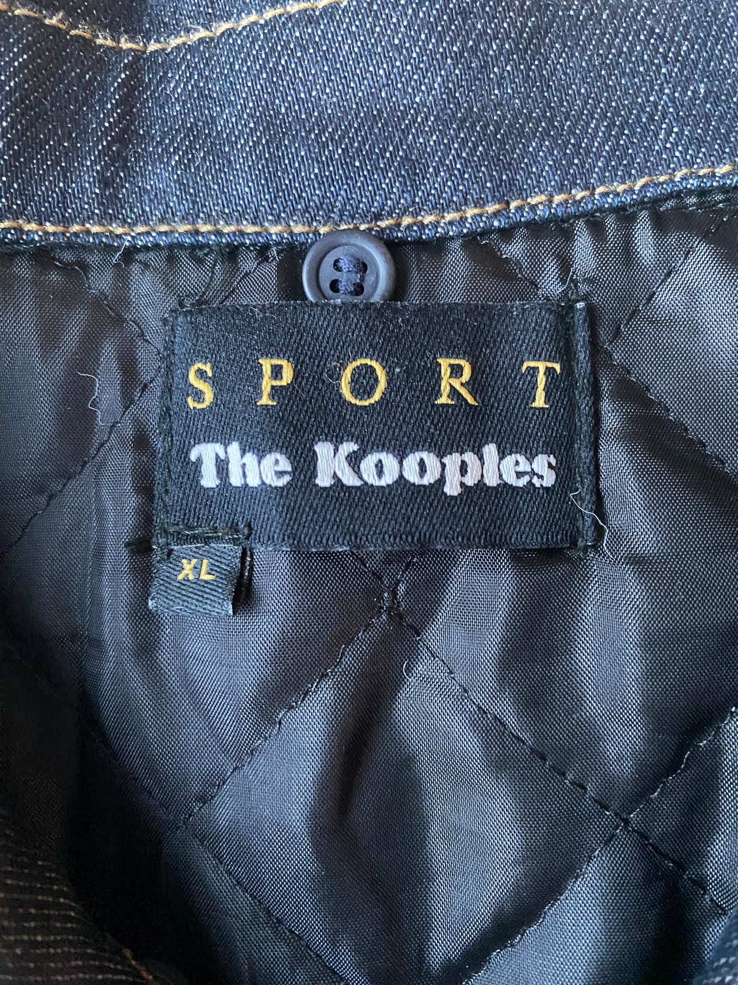 ✅ Veste jean The Kooples, bleu marine, M