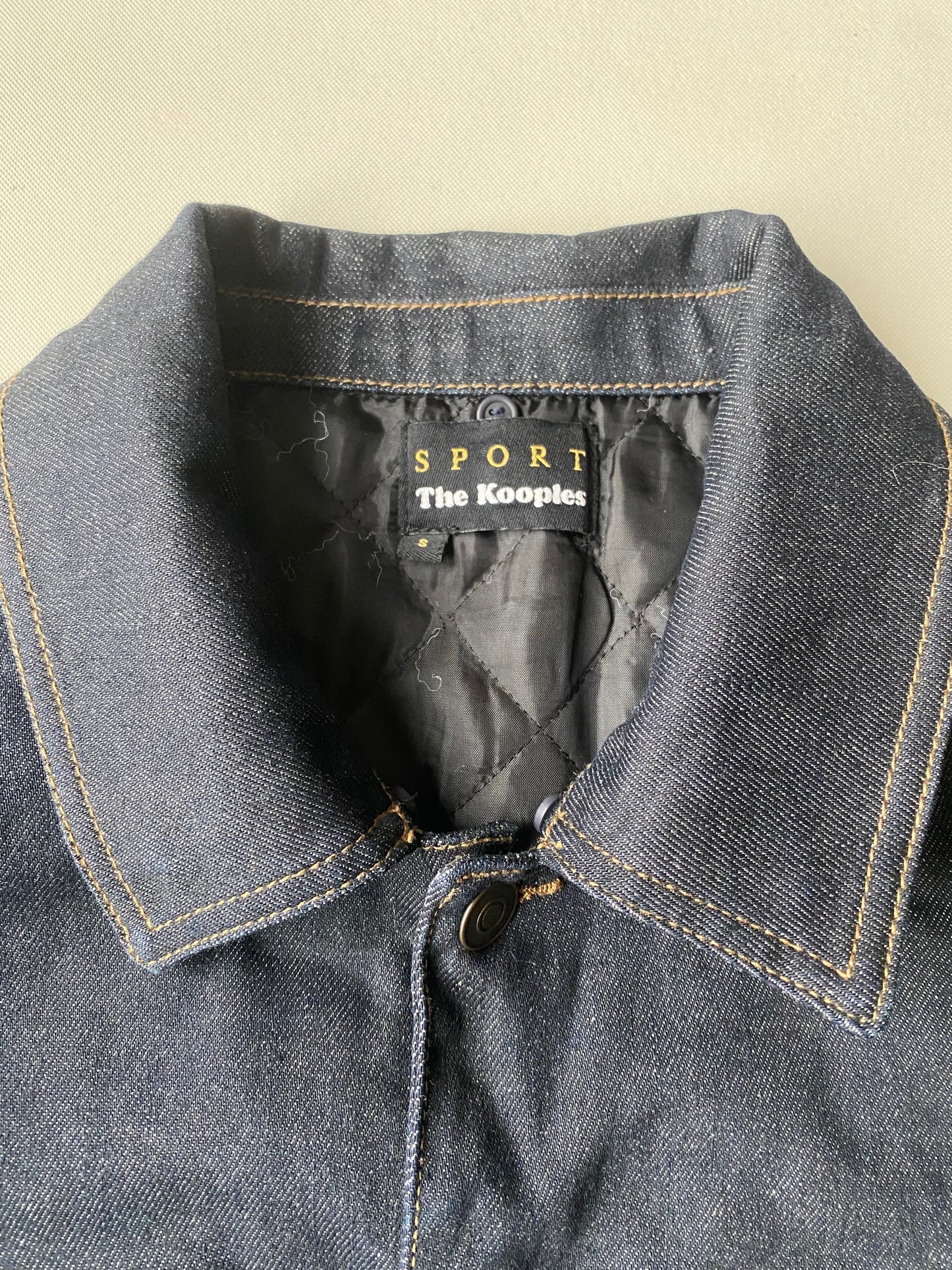 ✅ Veste jean The Kooples, bleu marine, S