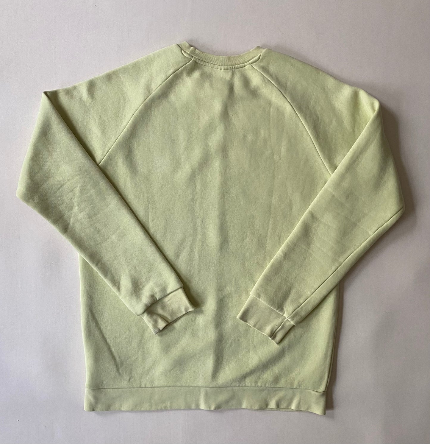 Pull Adidas, vert anis, M légèrement oversize