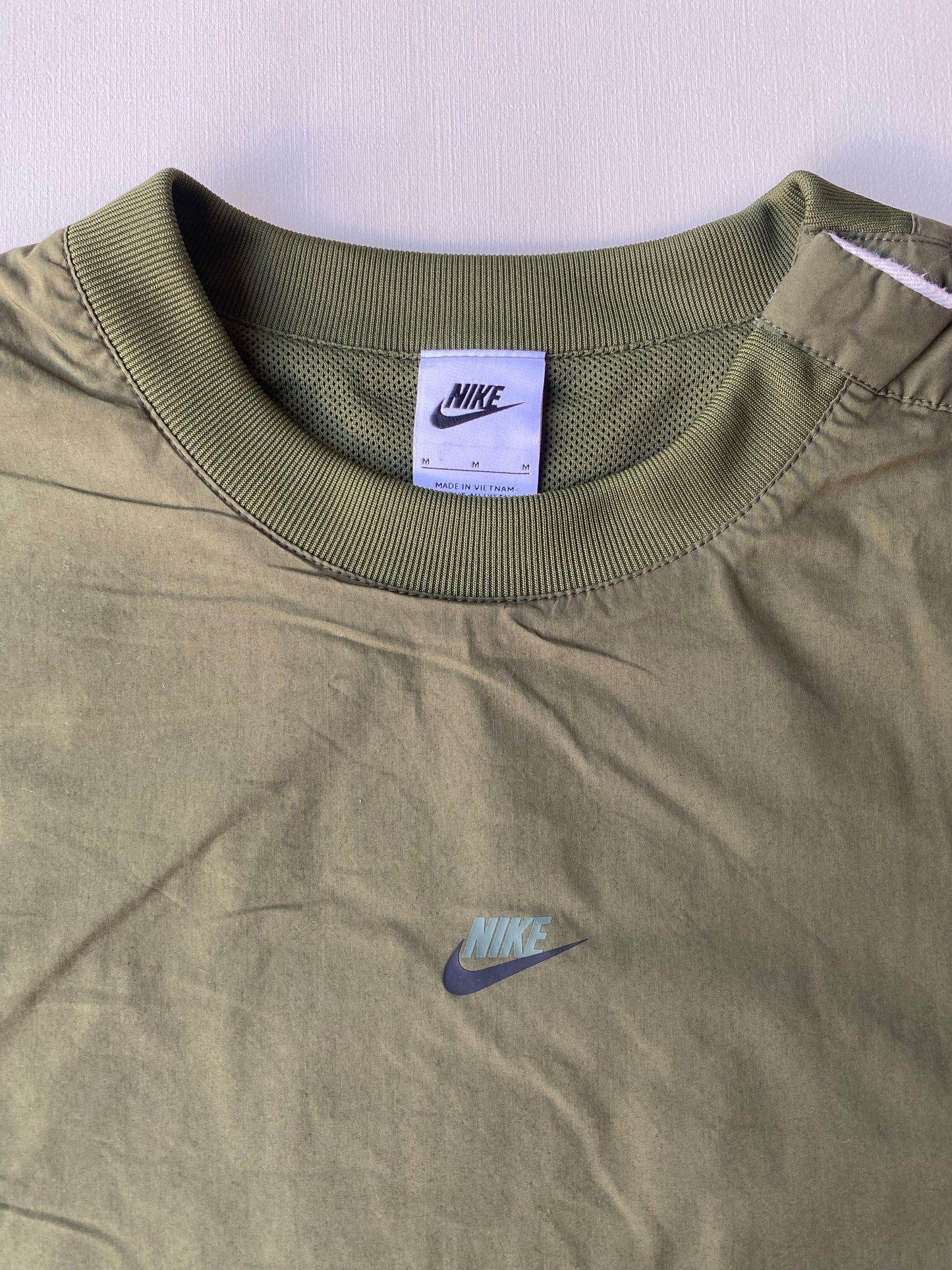 Pull Nike, vert foncé, M légèrement oversize