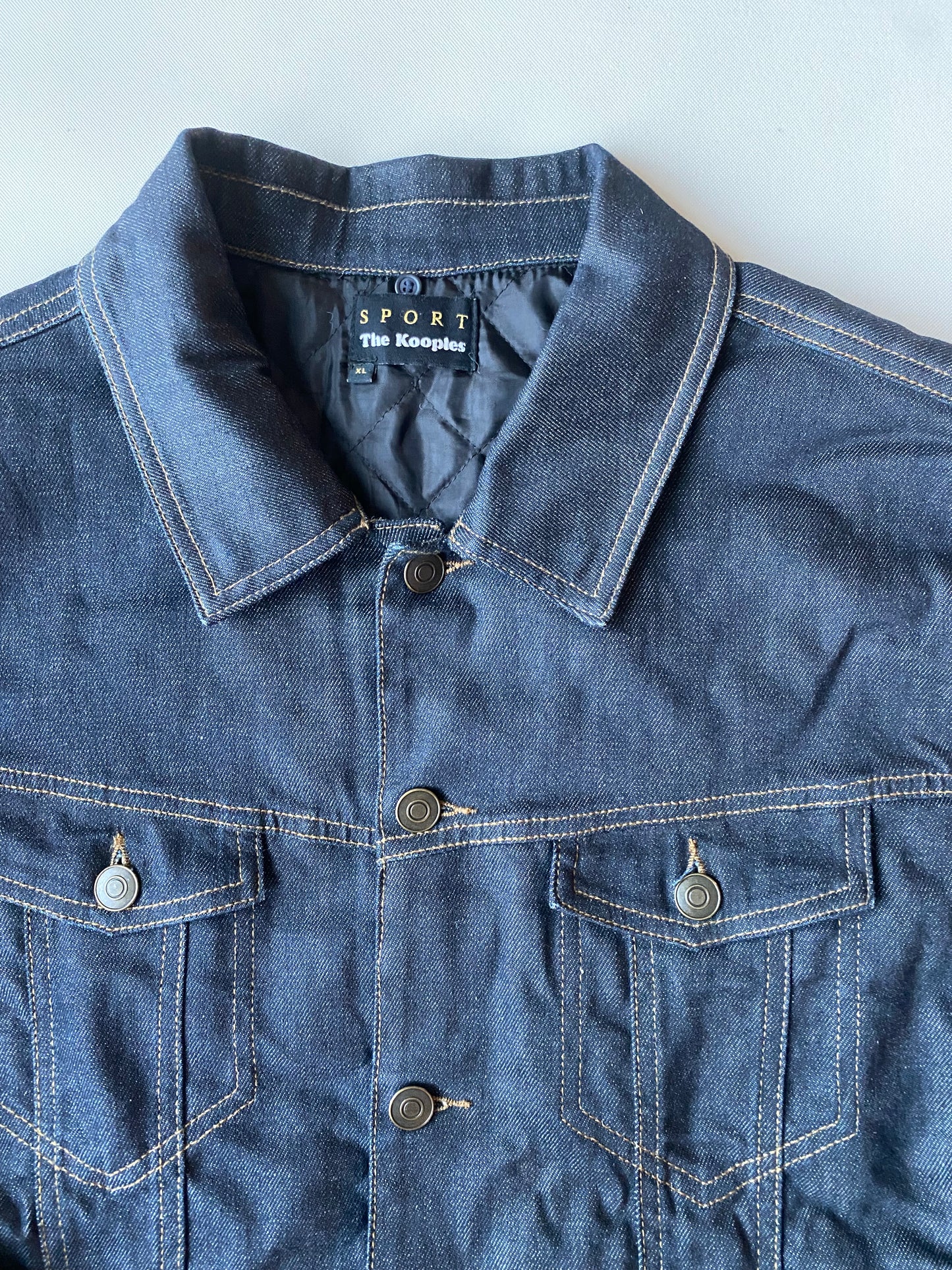 ✅ Veste jean The Kooples, bleu marine, M