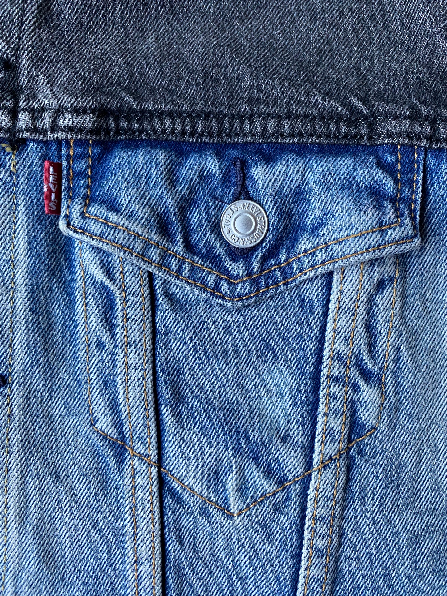 Veste en jean Levi's, bleu / gris foncé, M