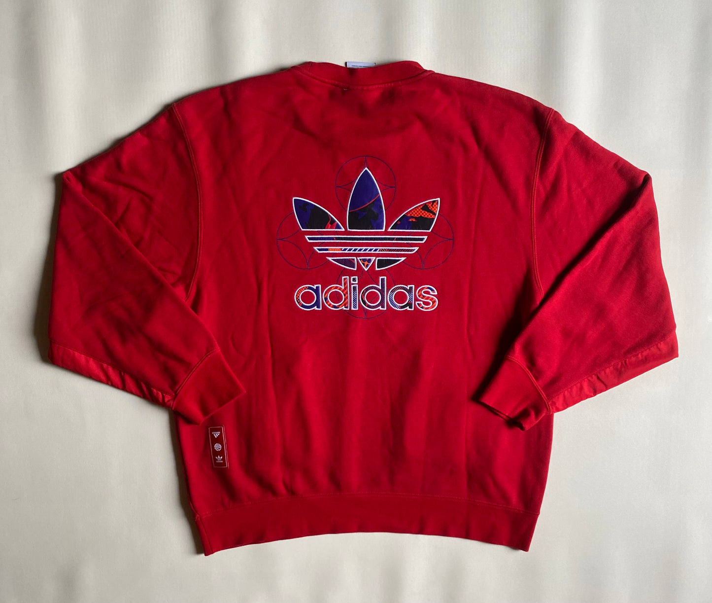 Pull Adidas, Rouge, L