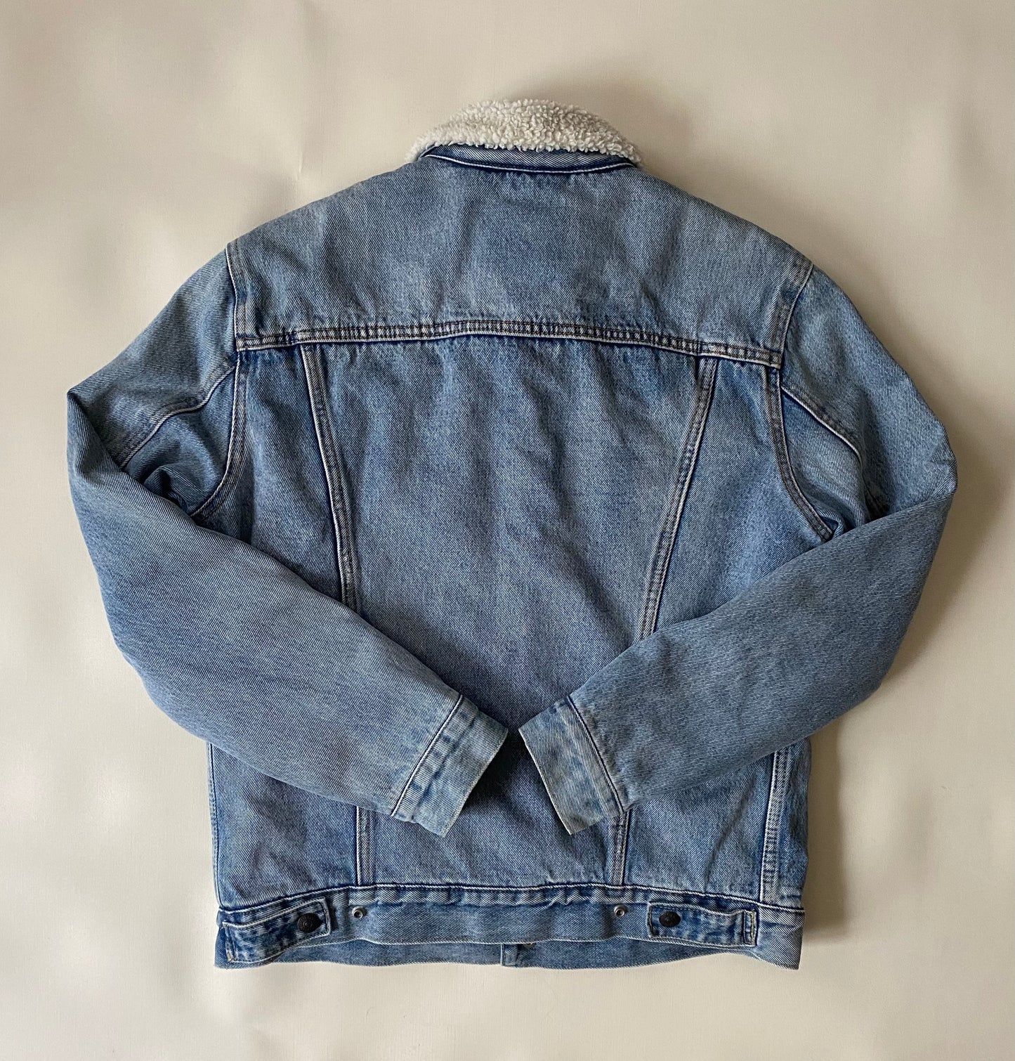 Veste jean polaire Levi's, bleu clair, M