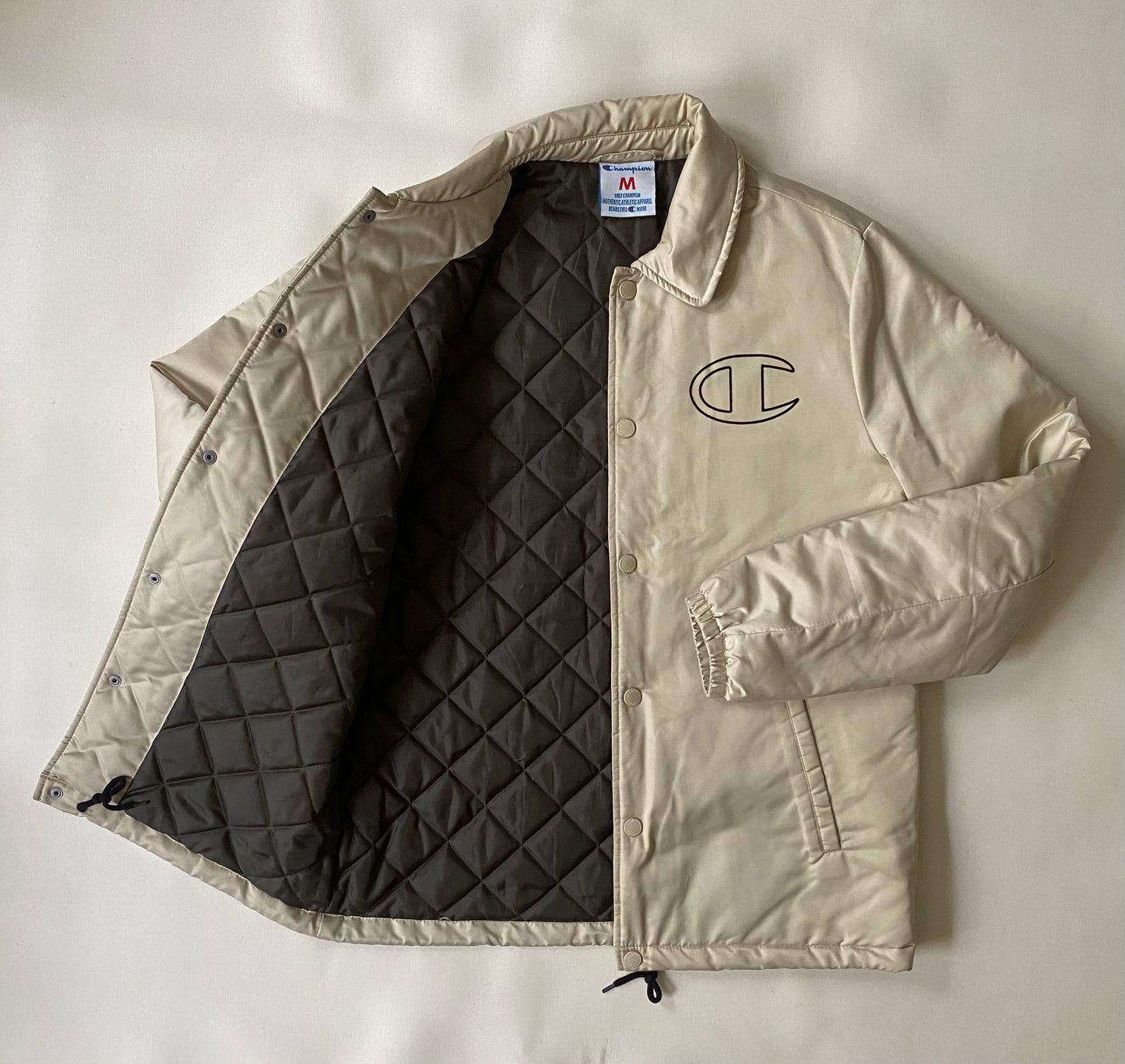 Veste Champion, beige, M légèrement oversize