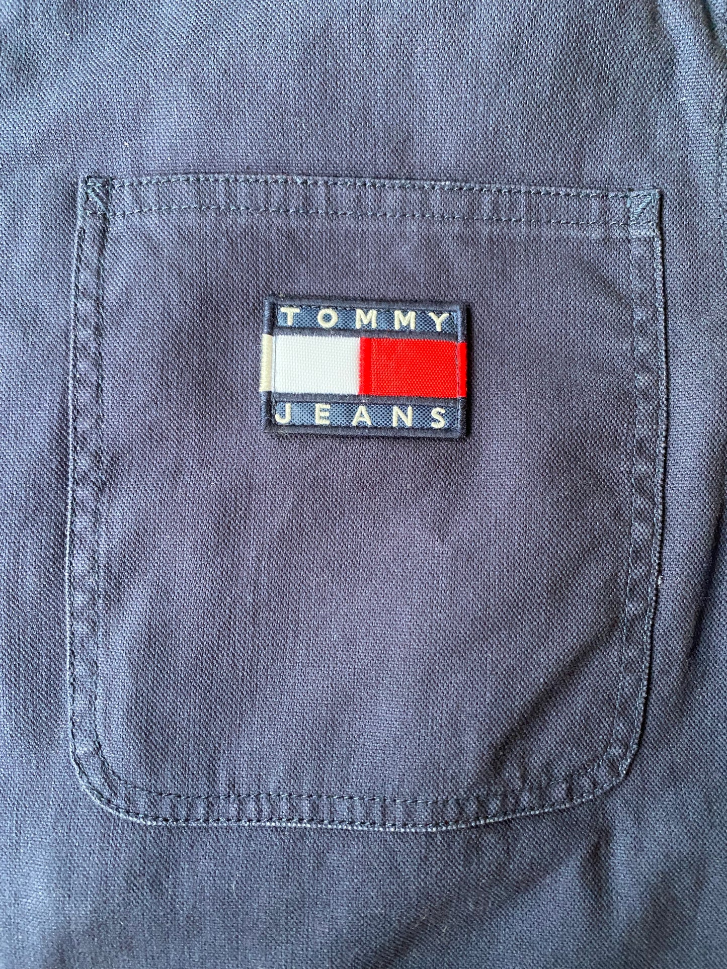 Veste jean épaisse Tommy Hilfiger, bleu marine, L