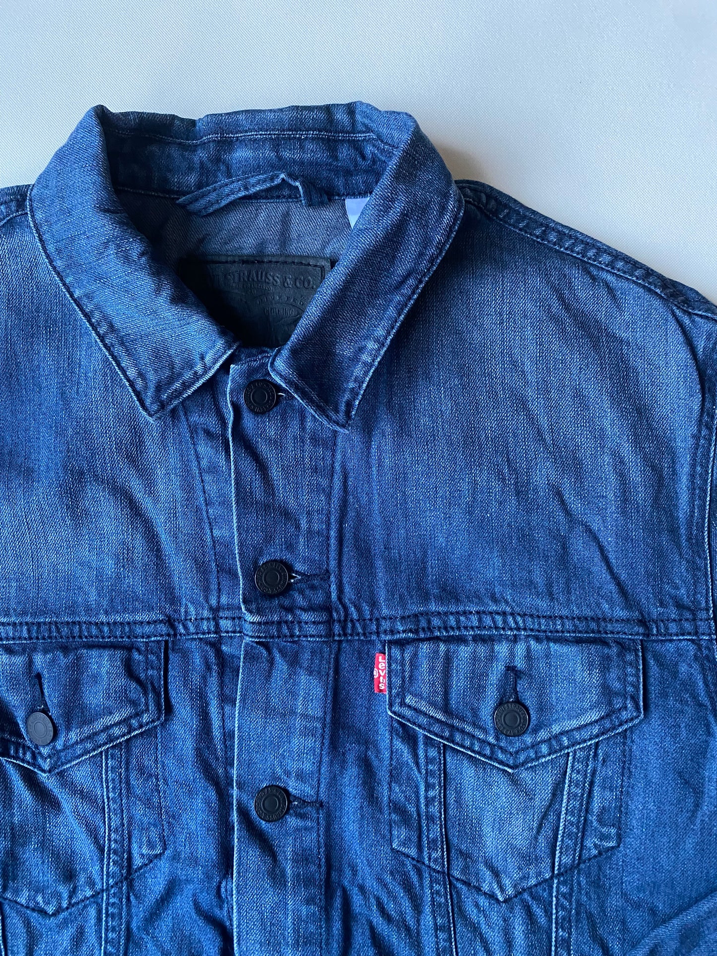 ✅ Veste jean Levi's, bleu, L femme