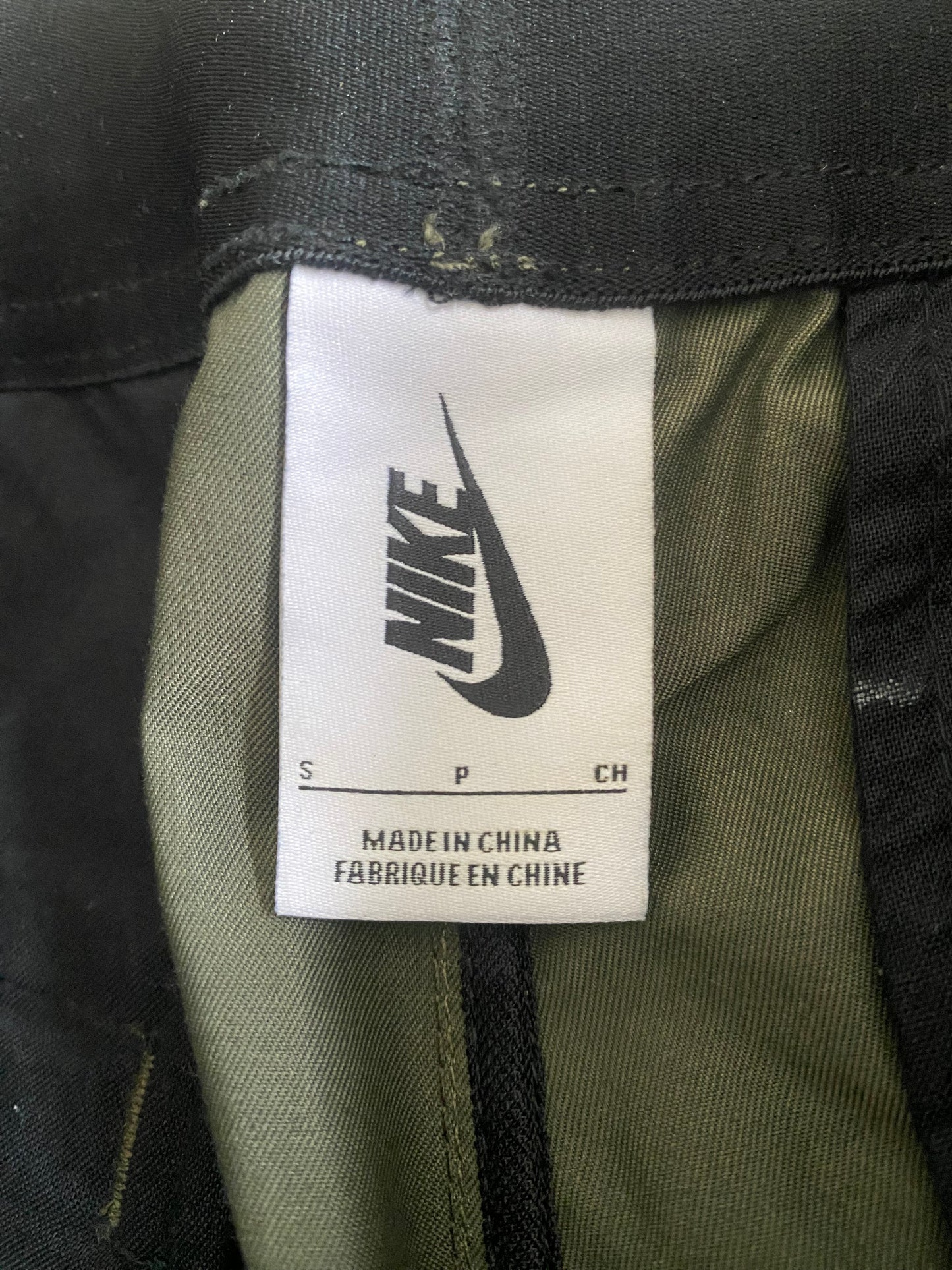 Pantalon Nike lab, vert olive, S (36-38)