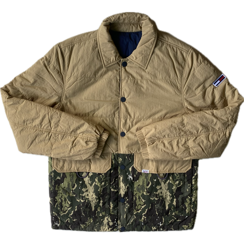 Veste réversible Tommy Hilfiger, Sable / kamo / marine, S / M