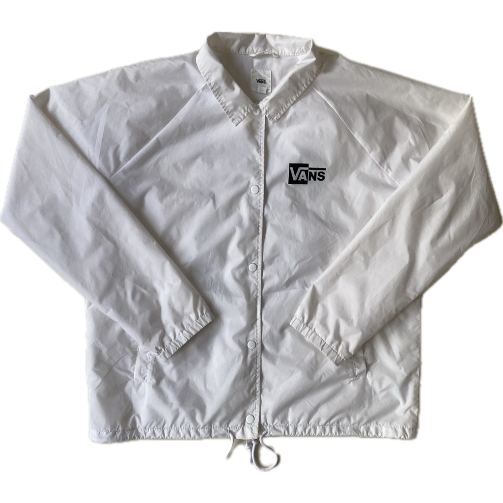 Veste coupe-vent Vans, blanc, M