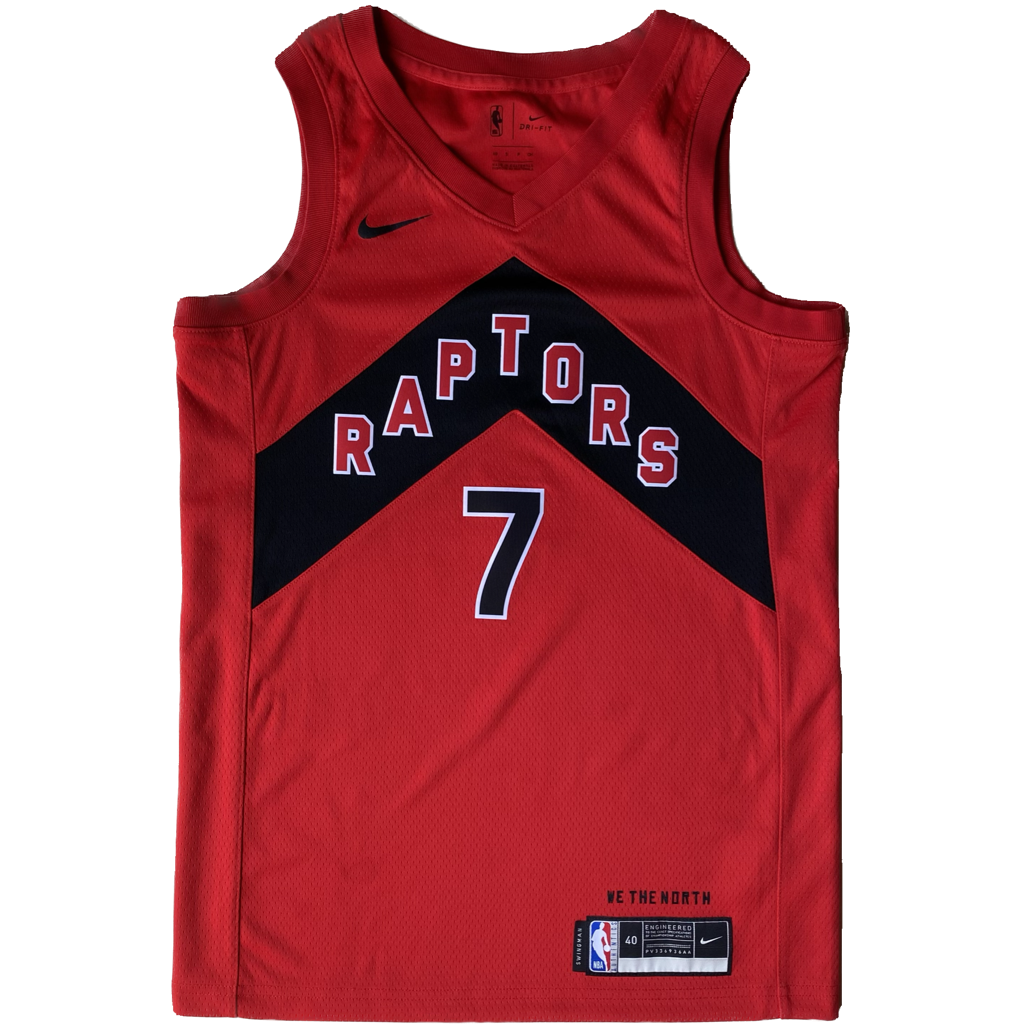 Maillot de basket Nike, Toronto Raptors, Lowry, rouge, S