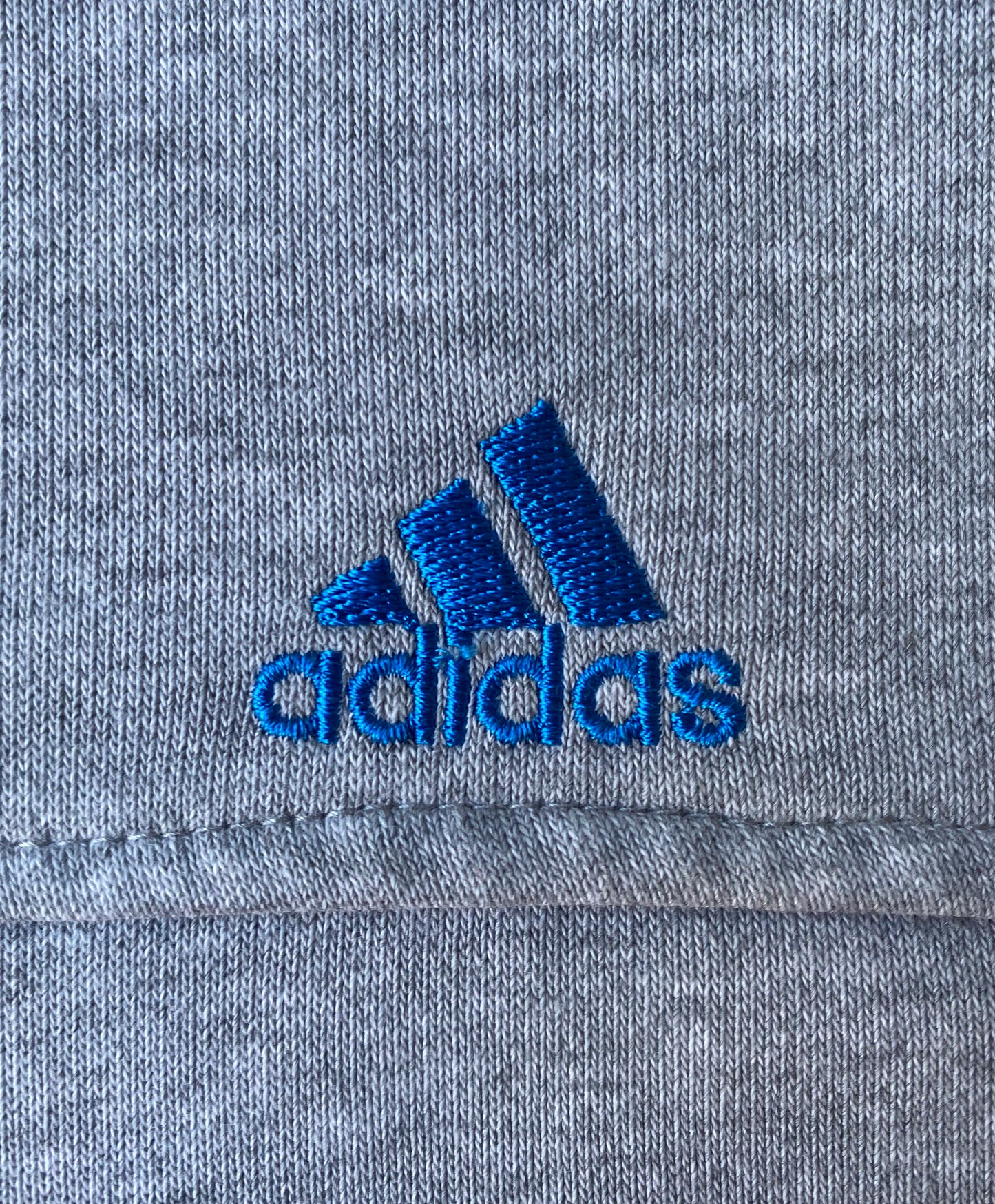 Pull Adidas brodé, gris, M