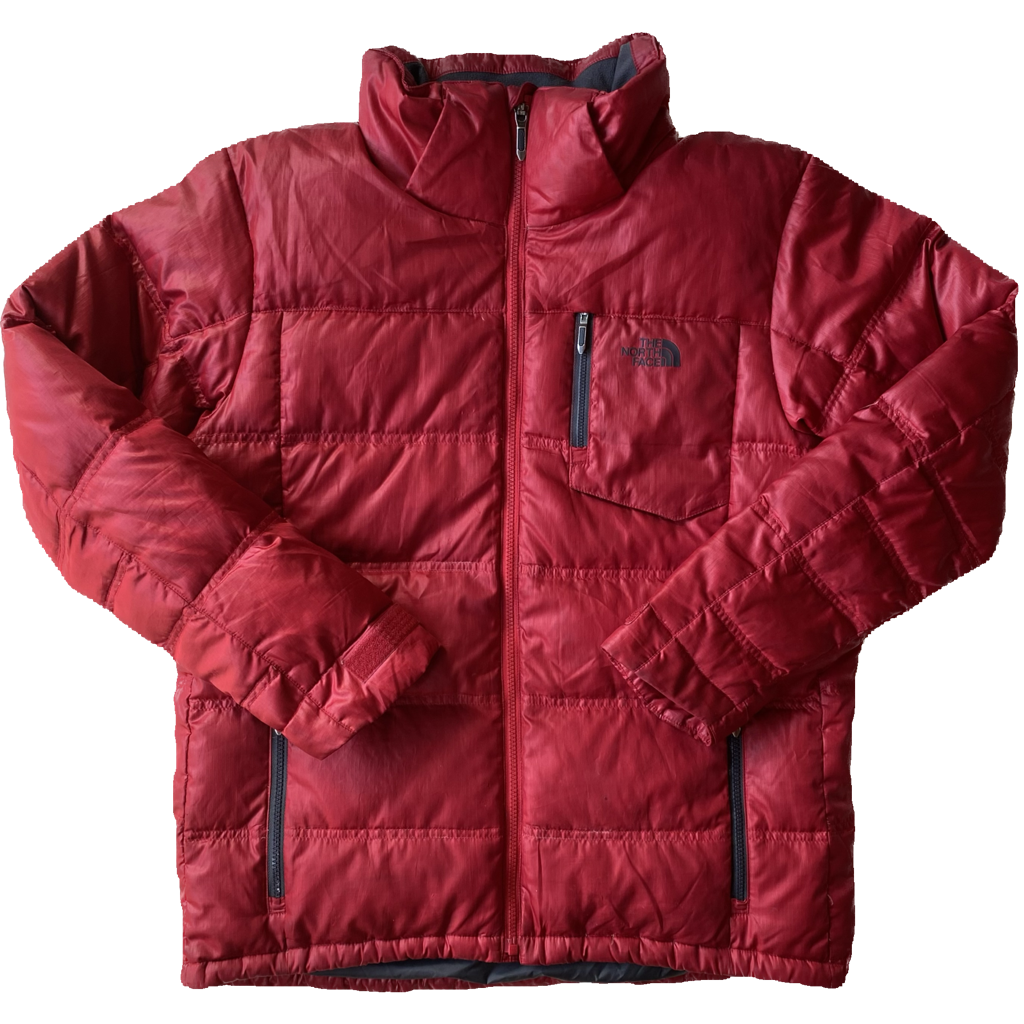 Doudoune vintage the north face, rouge, M oversize