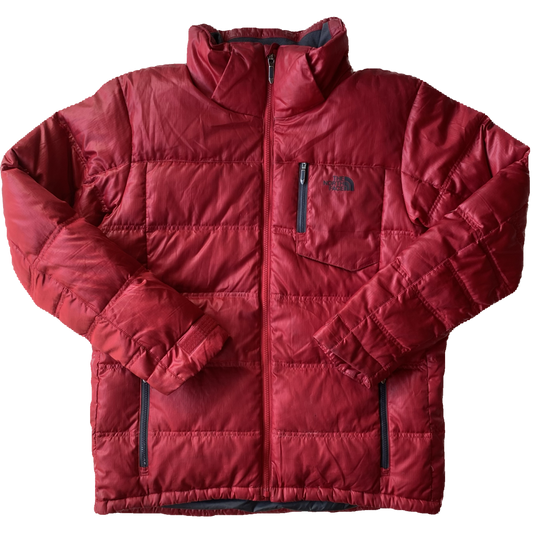 Doudoune vintage the north face, rouge, M oversize