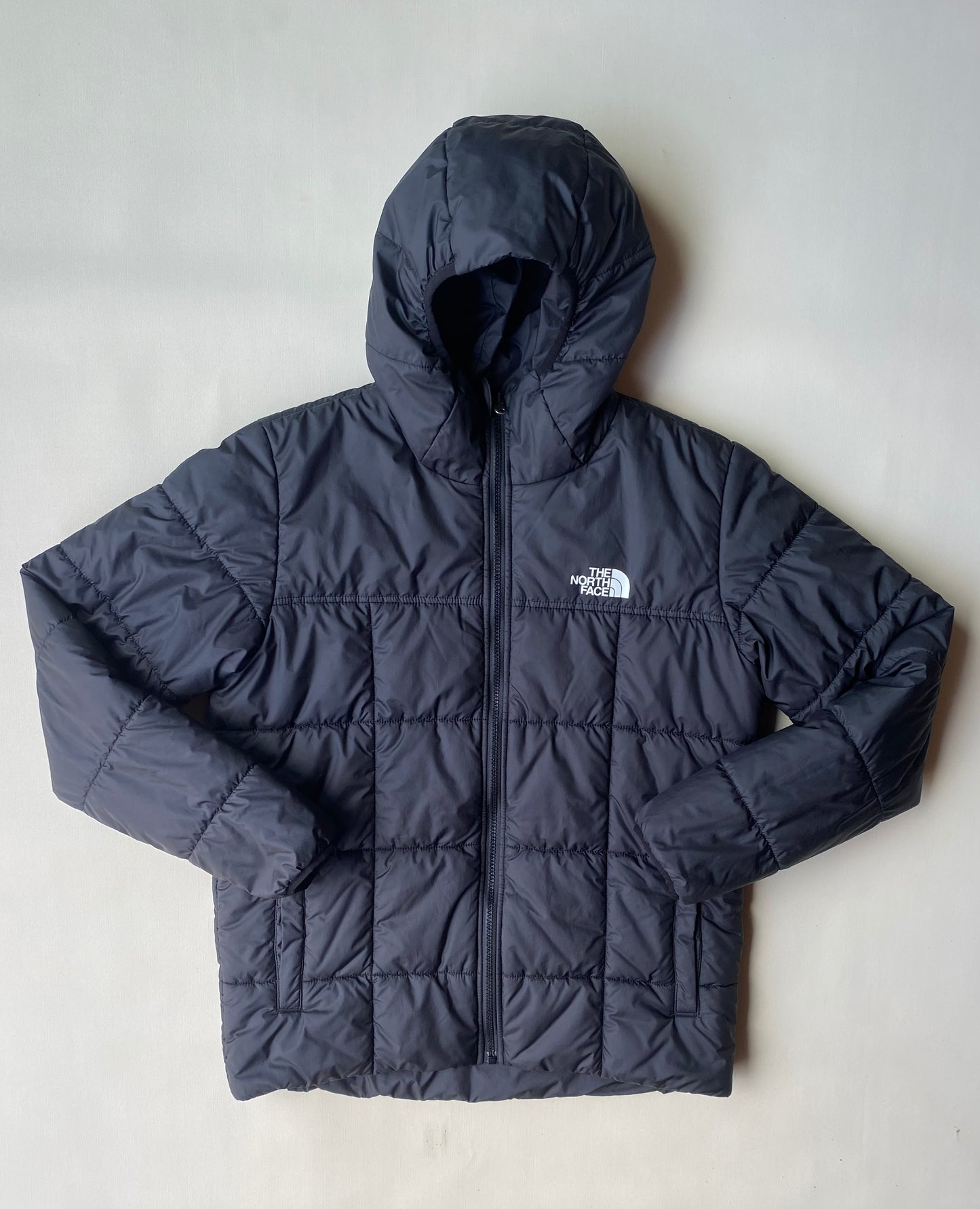 Doudoune réversible The North Face, noire, XL boys (M adulte)