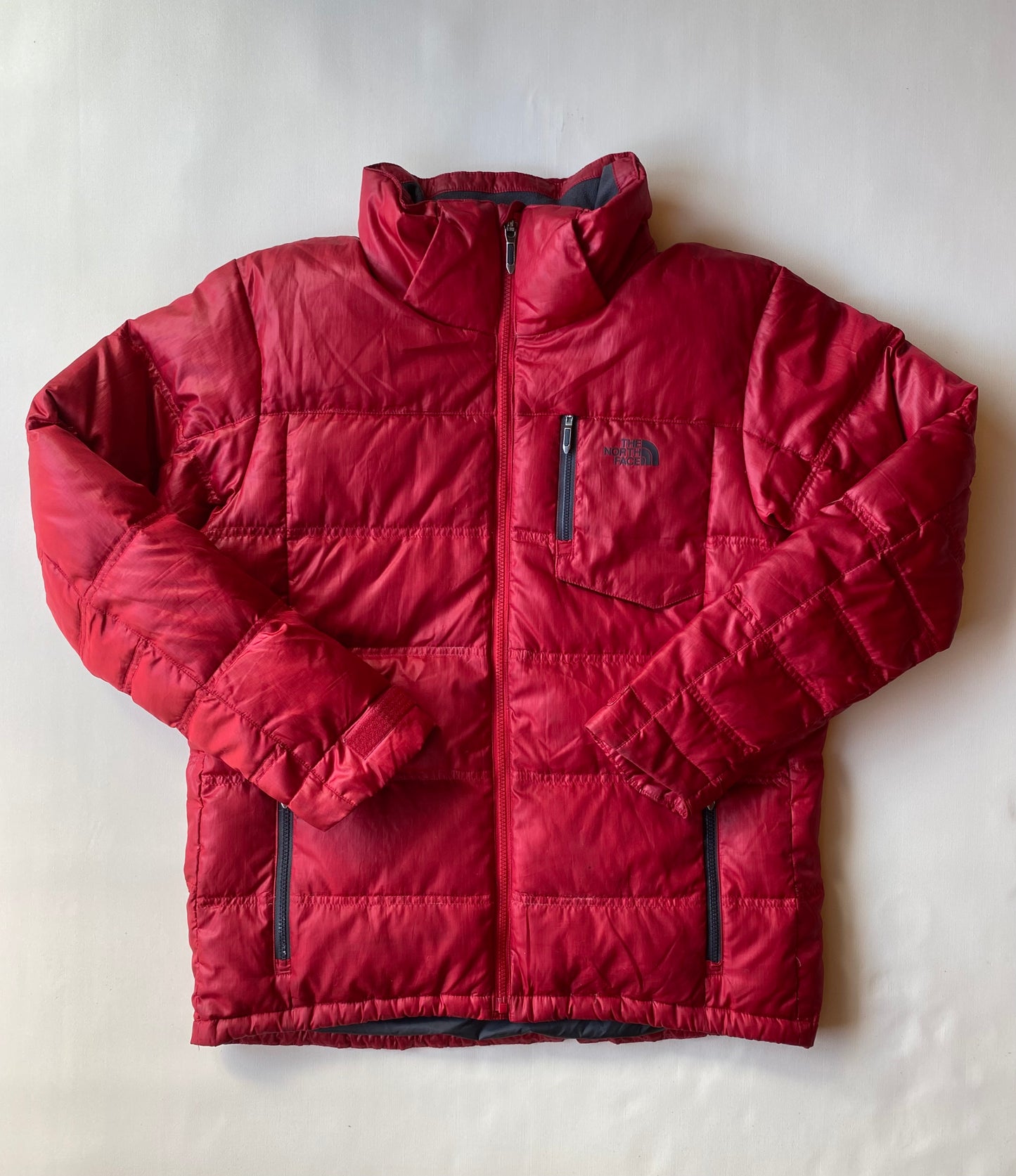 Doudoune vintage the north face, rouge, M oversize