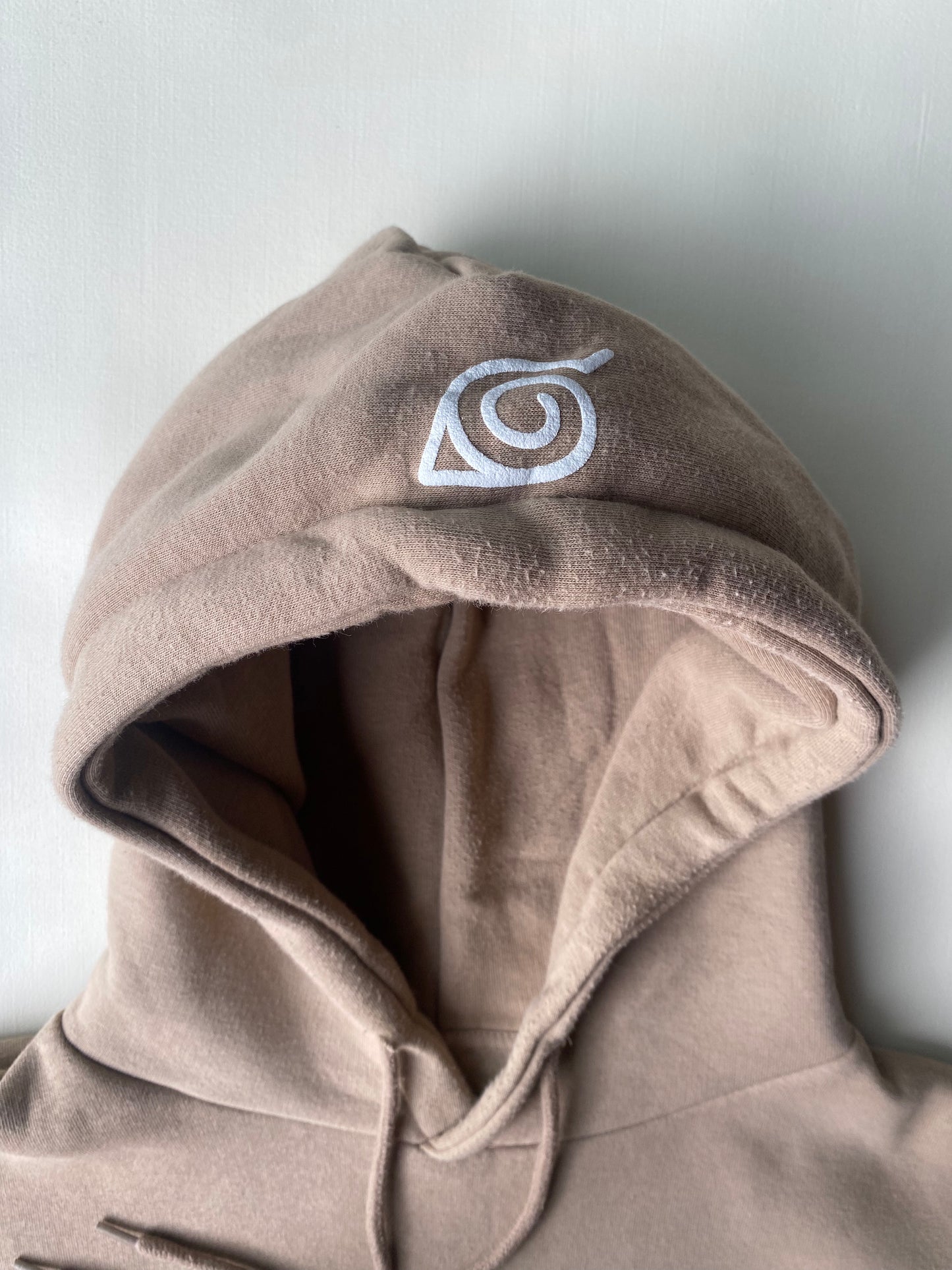 Hoodie Naruto (pull & bear), Marron clair/sable, M